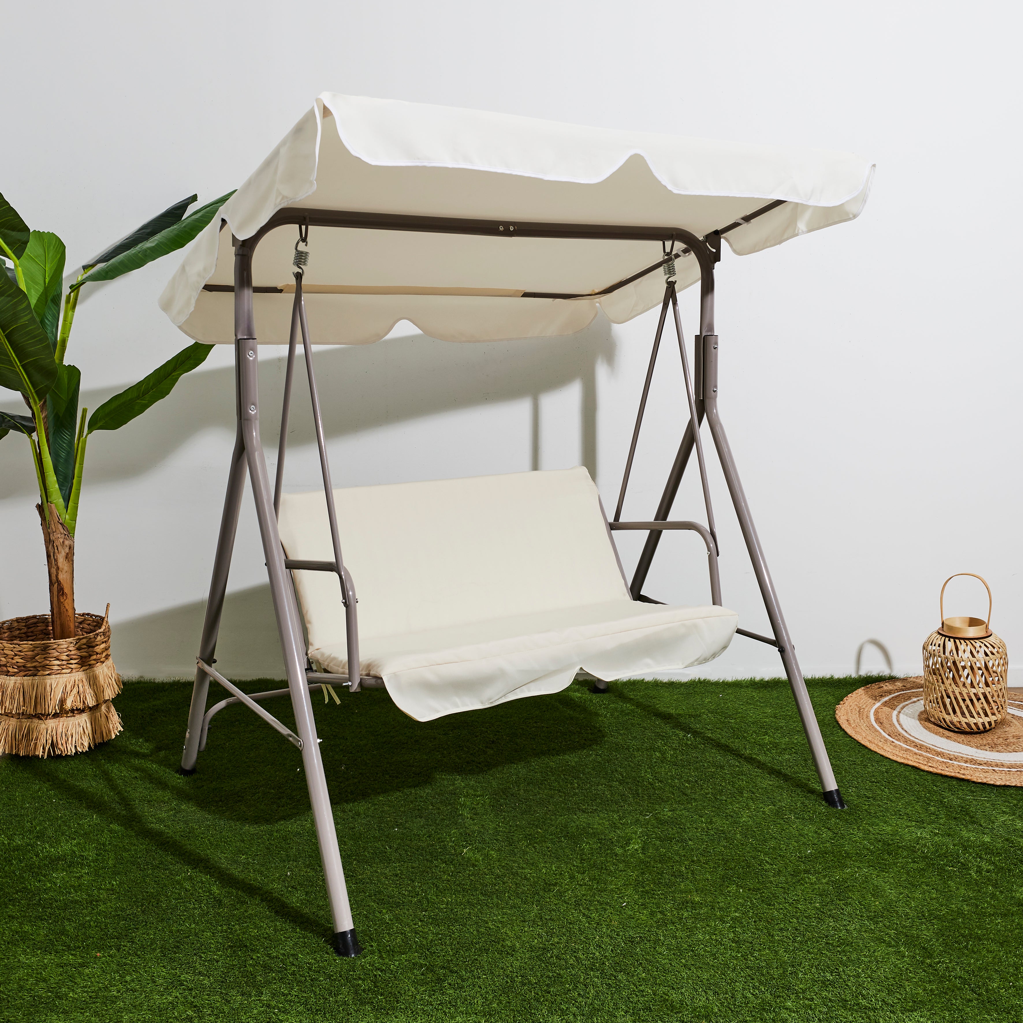 BALANCELLE SORIA BEIGE 140CM