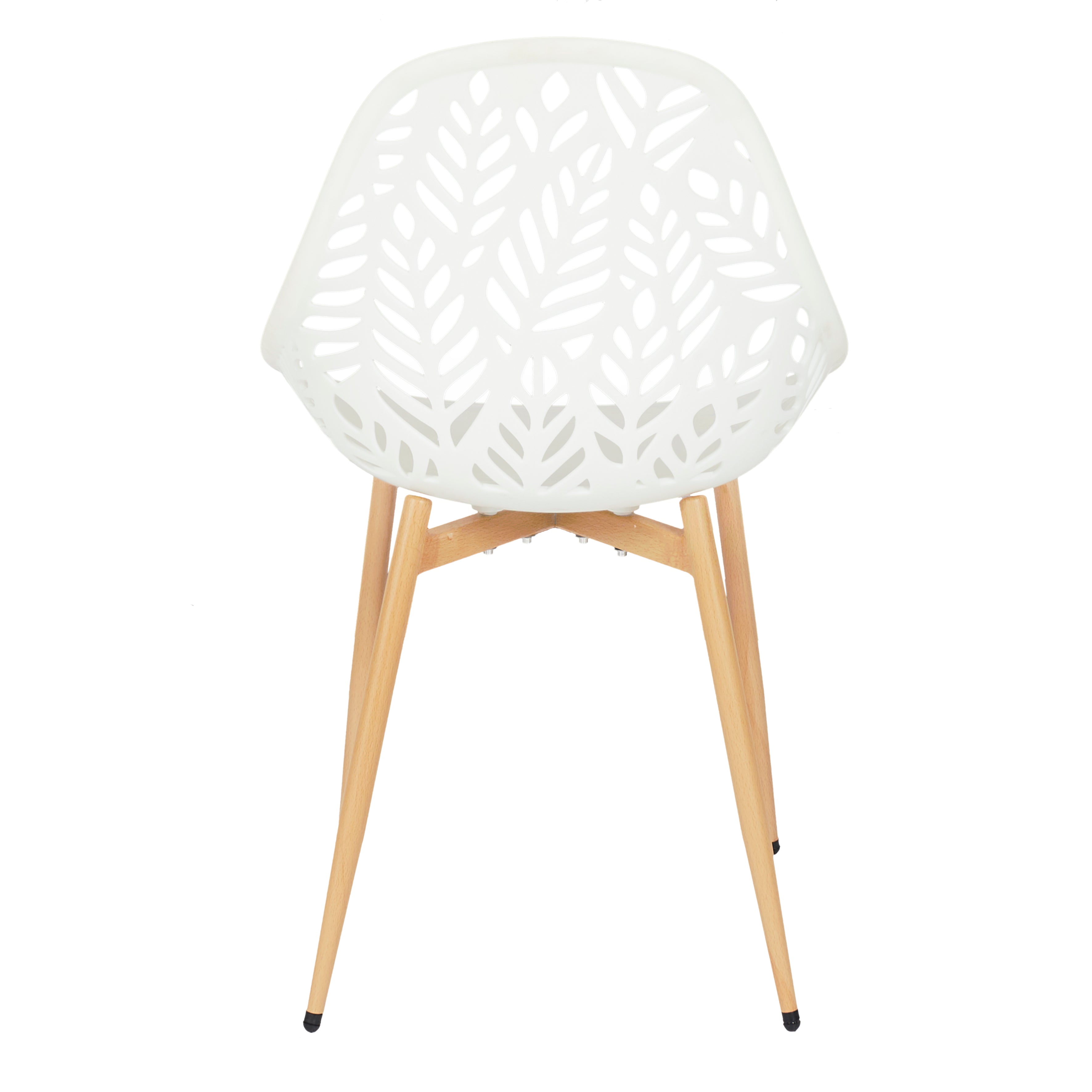 CHAISE LUCENA BLANC - LOT DE 4
