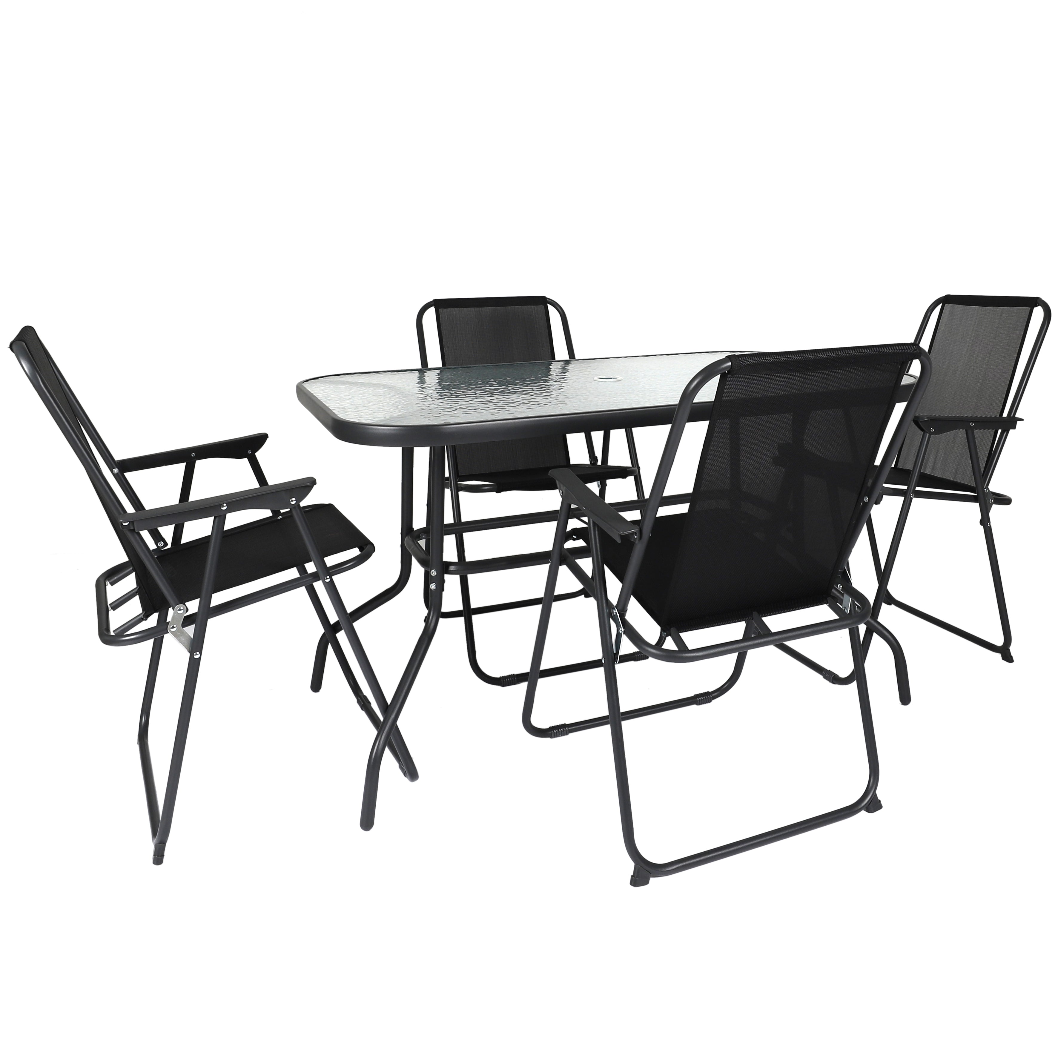 TABLE DE JARDIN 4 CHAISES PARASOL