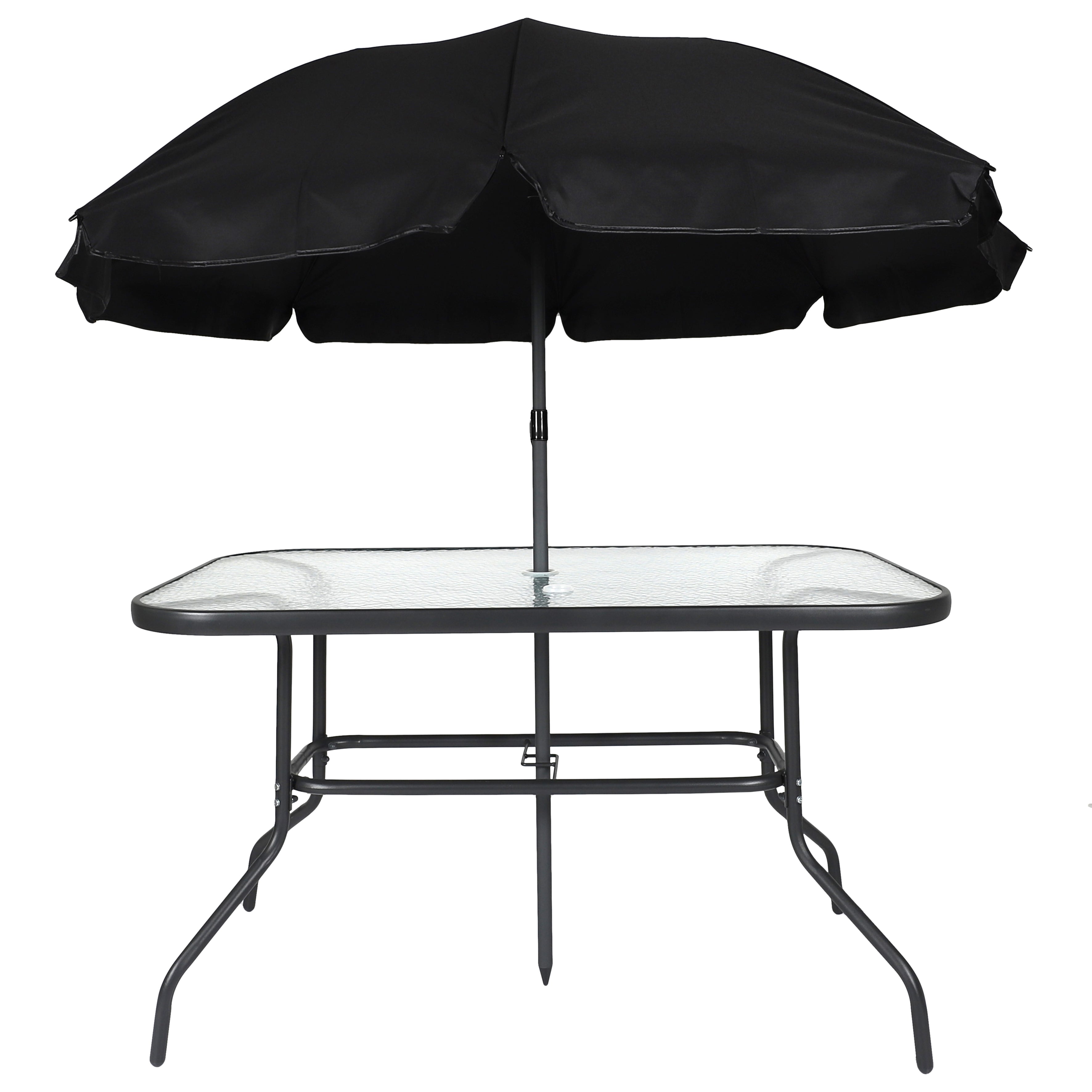 TABLE DE JARDIN 4 CHAISES PARASOL