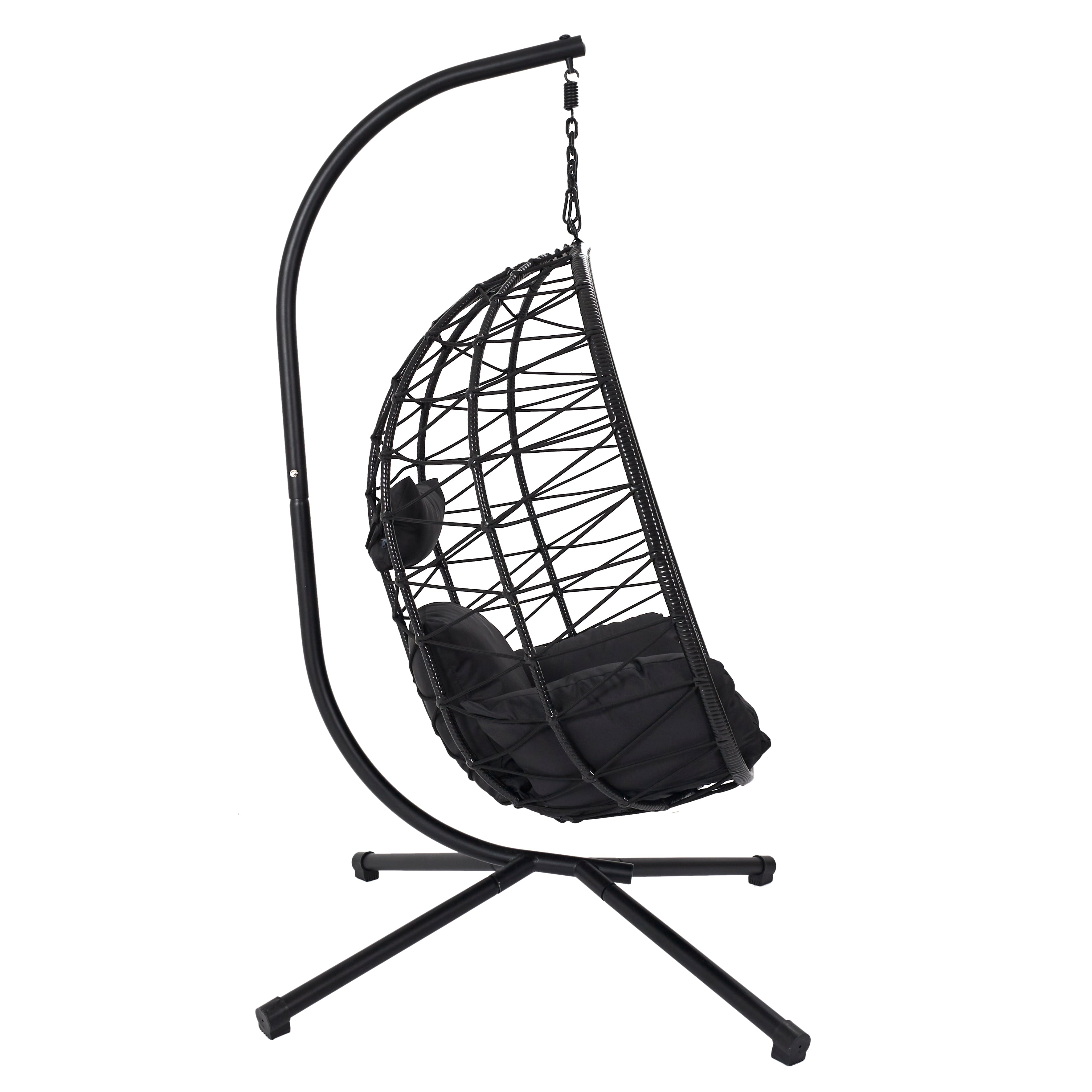FAUTEUIL SUSPENDU ZADAR NOIR
