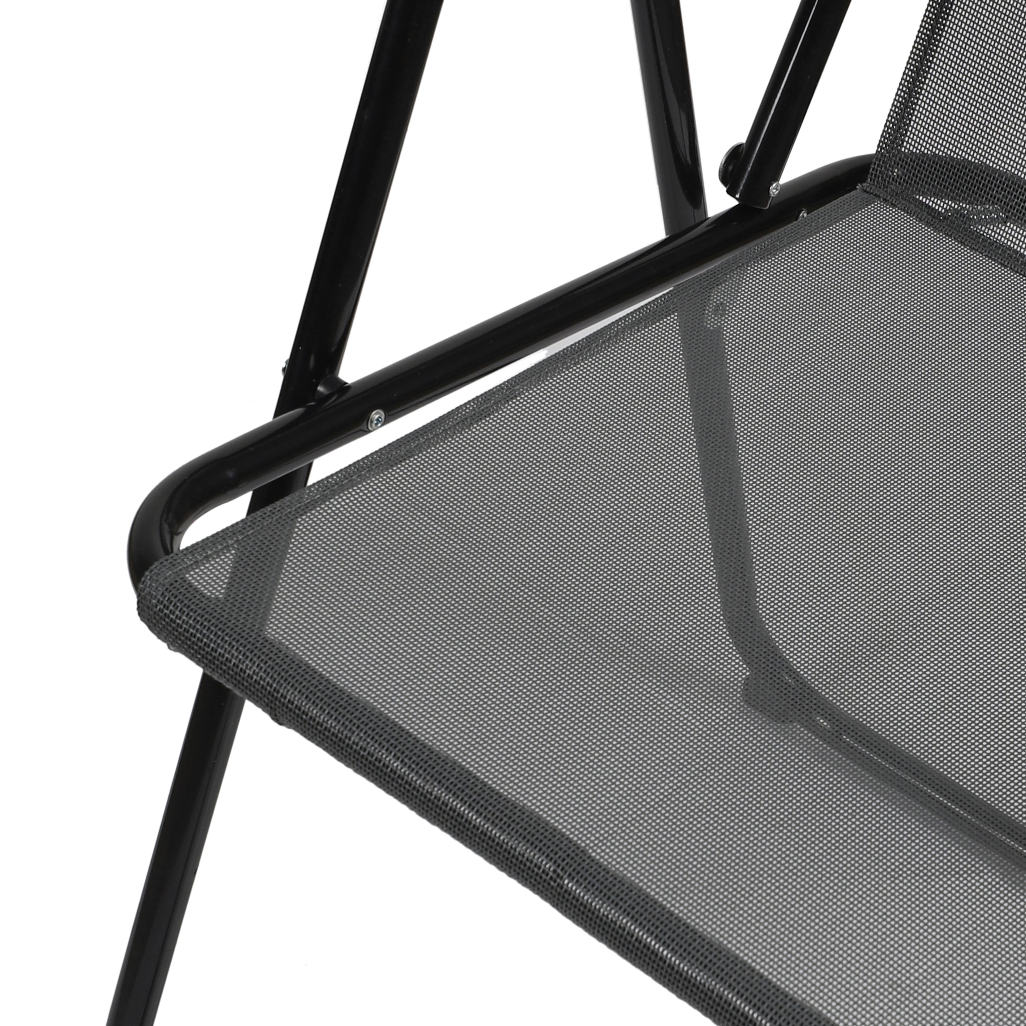 CHAISE PLIANTE GRIS GM