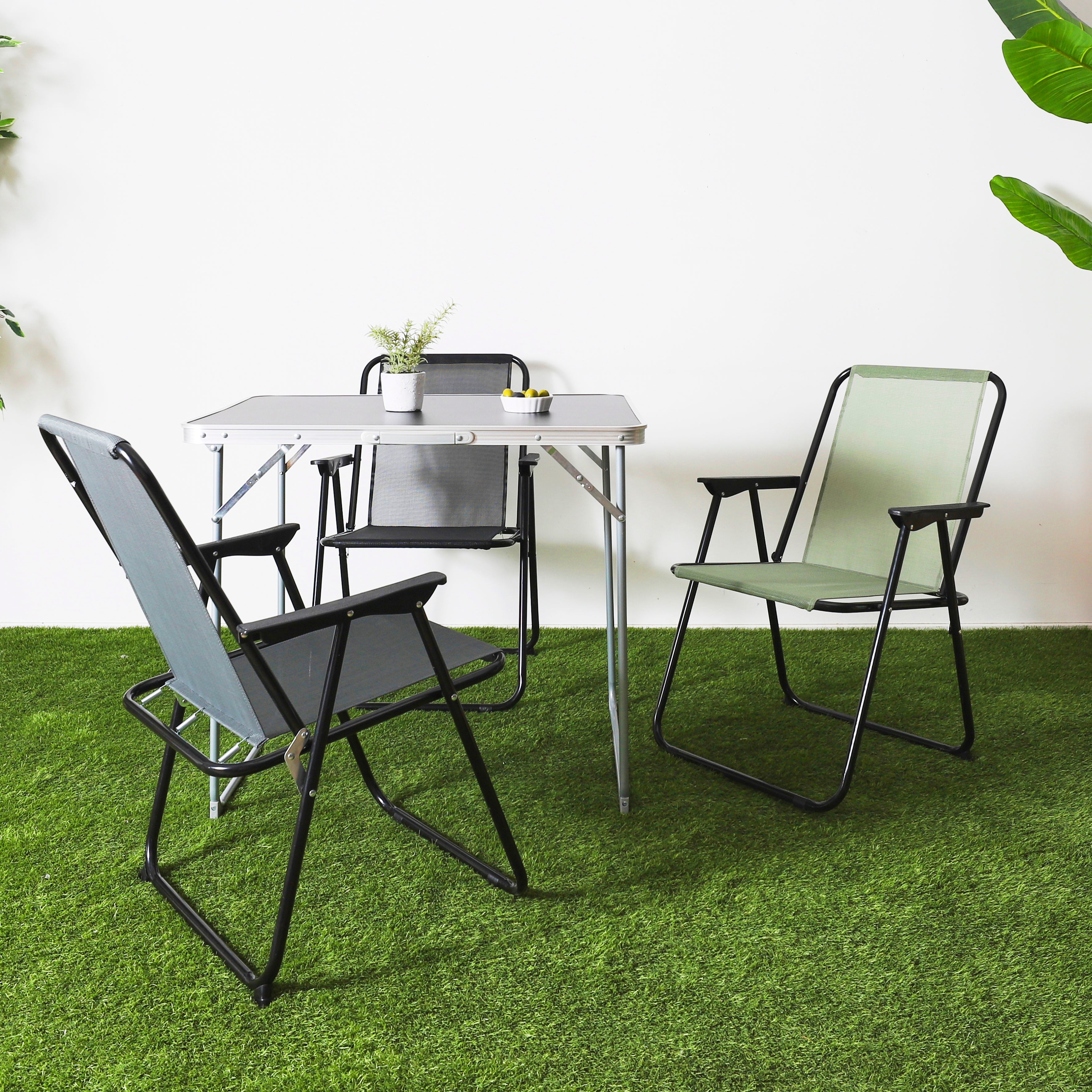 CHAISE PLIANTE KAKI GM