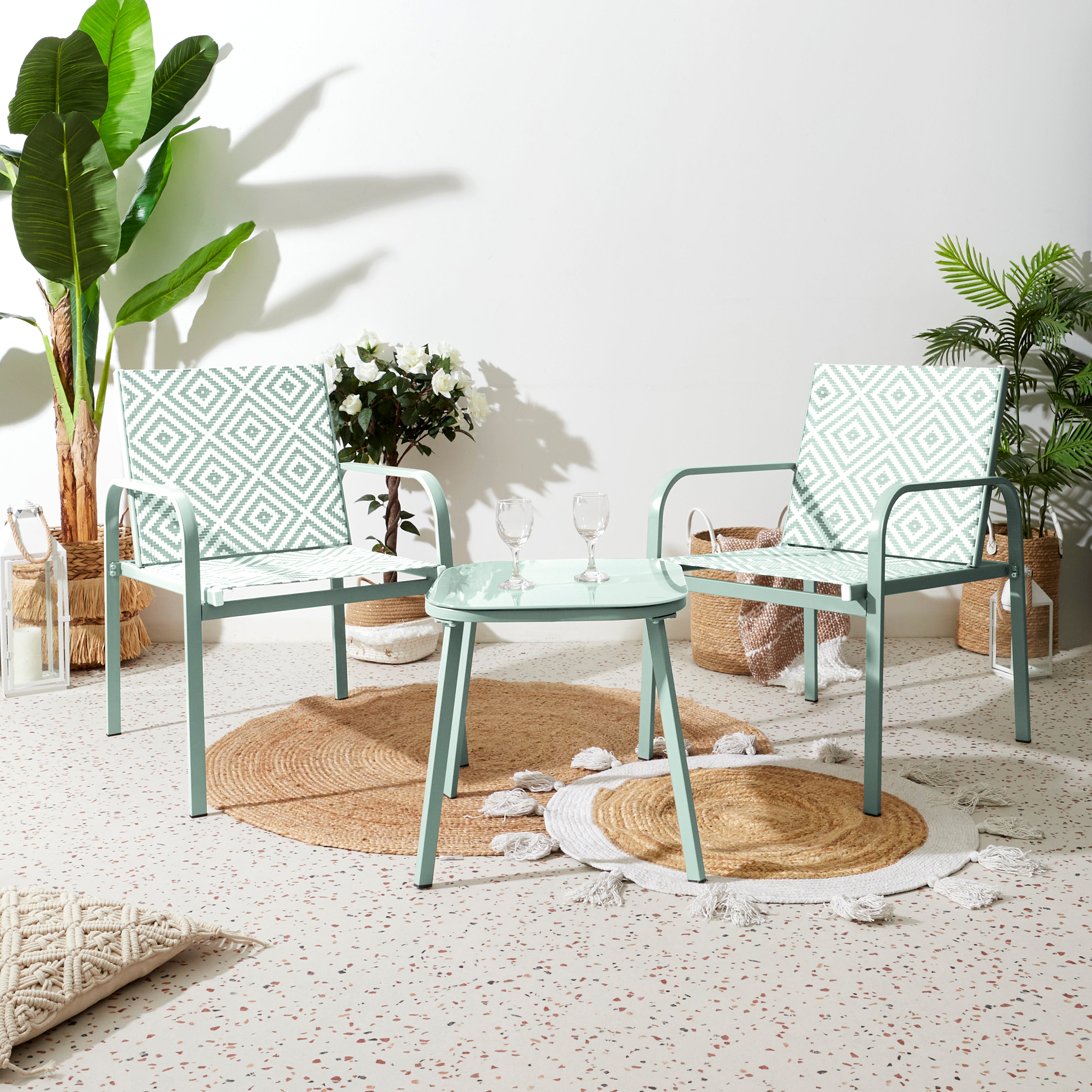 SALON DE JARDIN MEXICO VERT