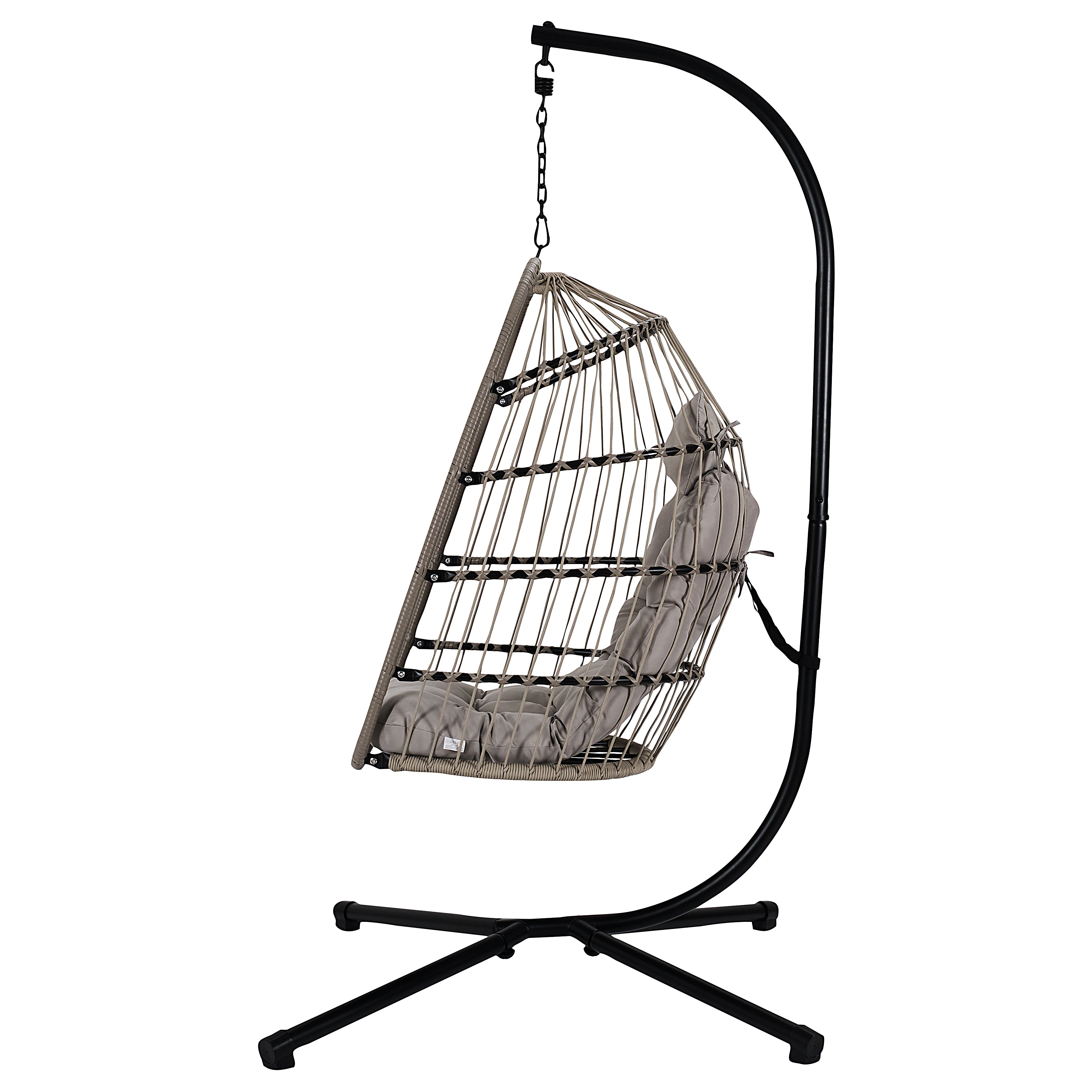 FAUTEUIL SUSPENDU HANOI GRIS