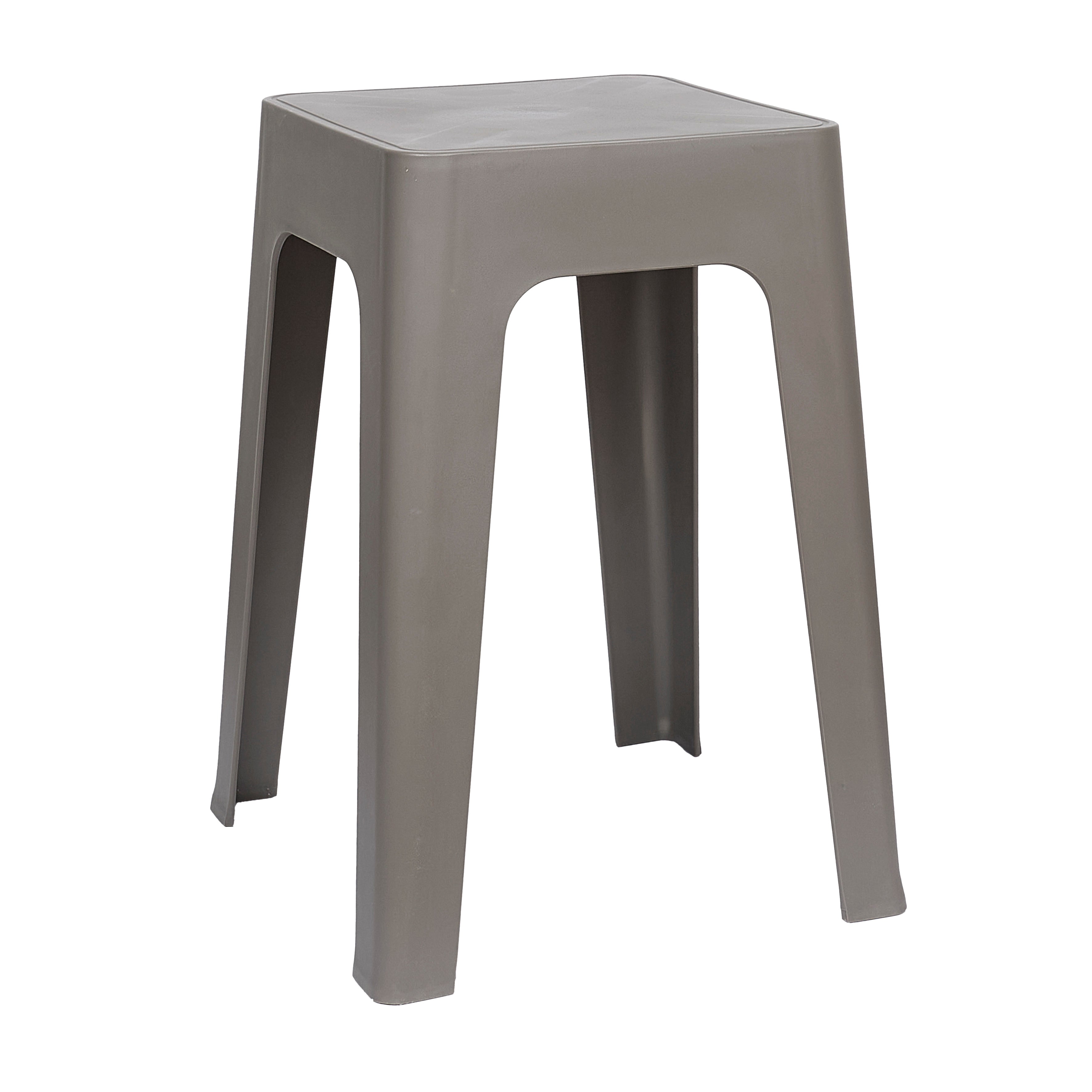 TABOURET PP EMPILABLE SPECTRA GRIS