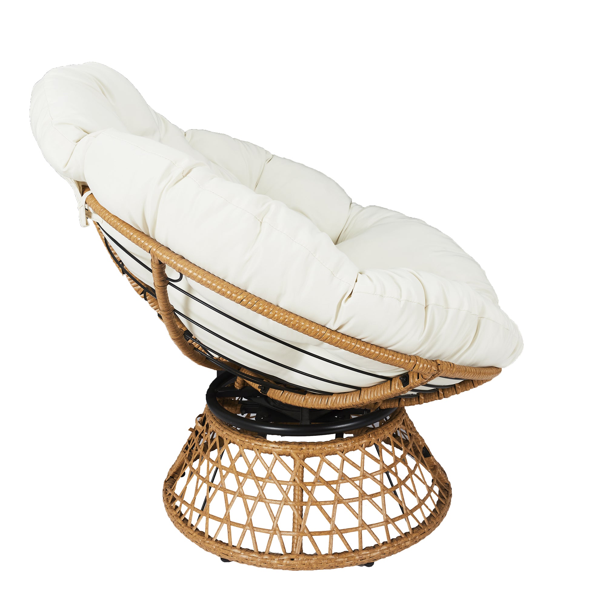 FAUTEUIL CANCUN COUSSIN BLANC