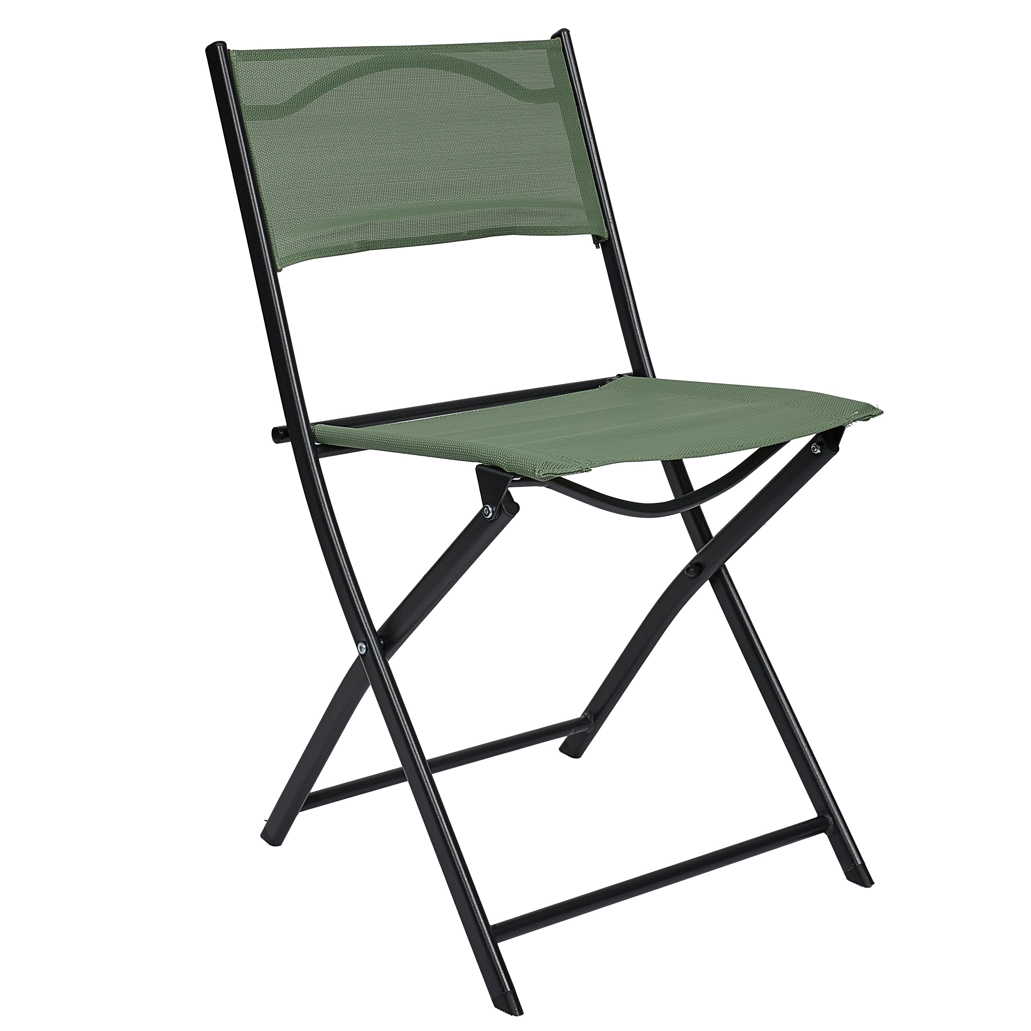 CHAISE ELBA KAKI - LOT DE 4