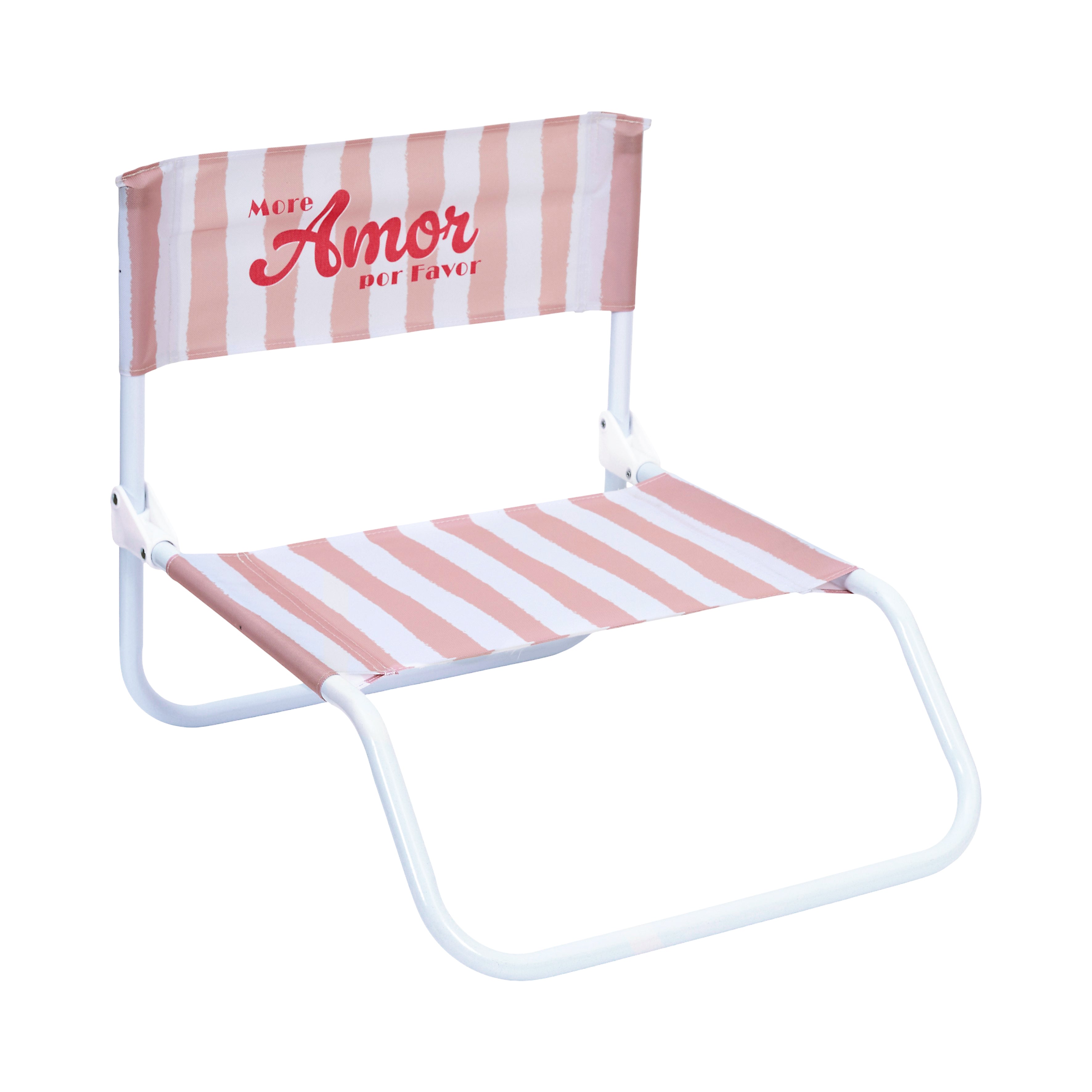 CHAISE DE PLAGE DOLCE VITA ROSE