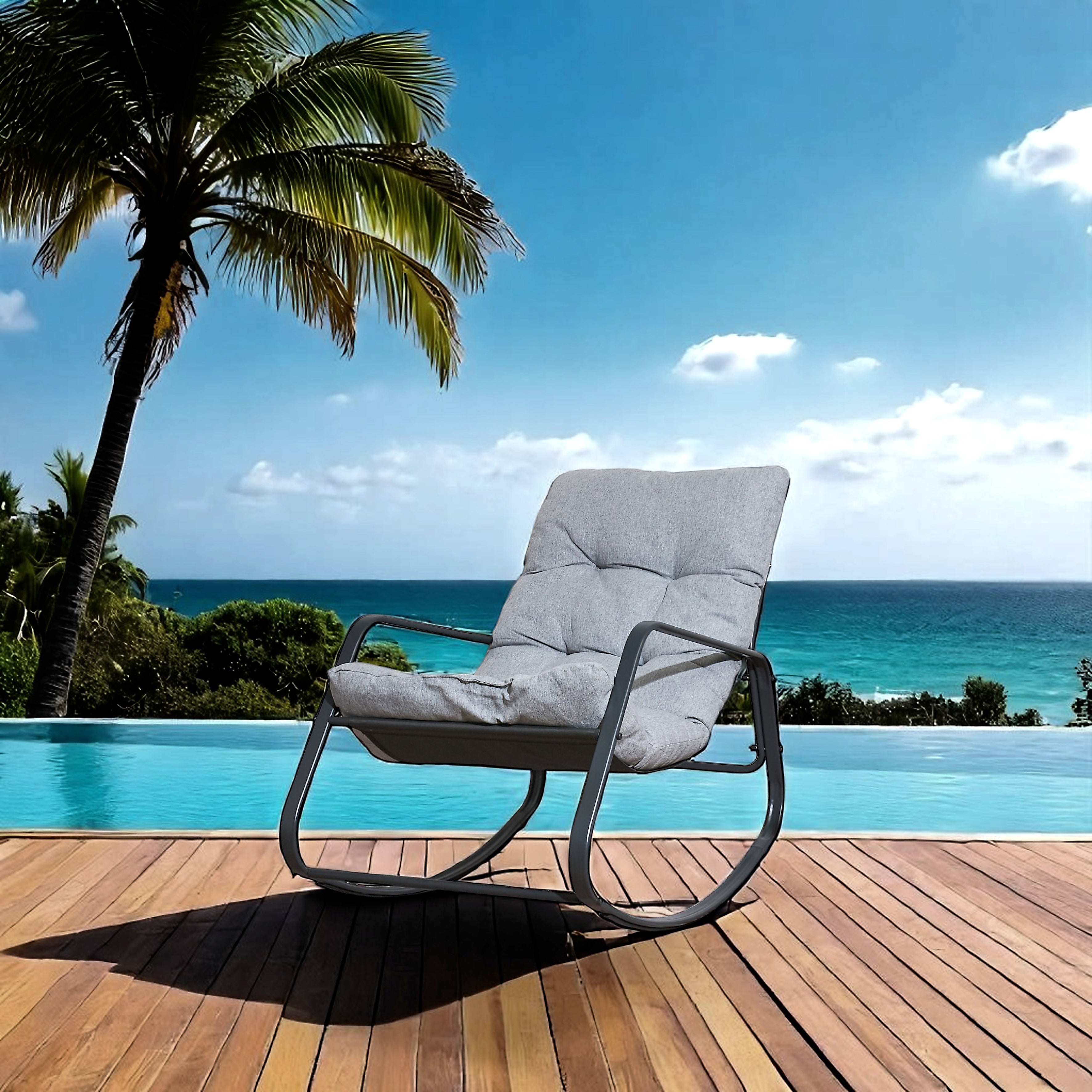 FAUTEUIL DETENTE NERO