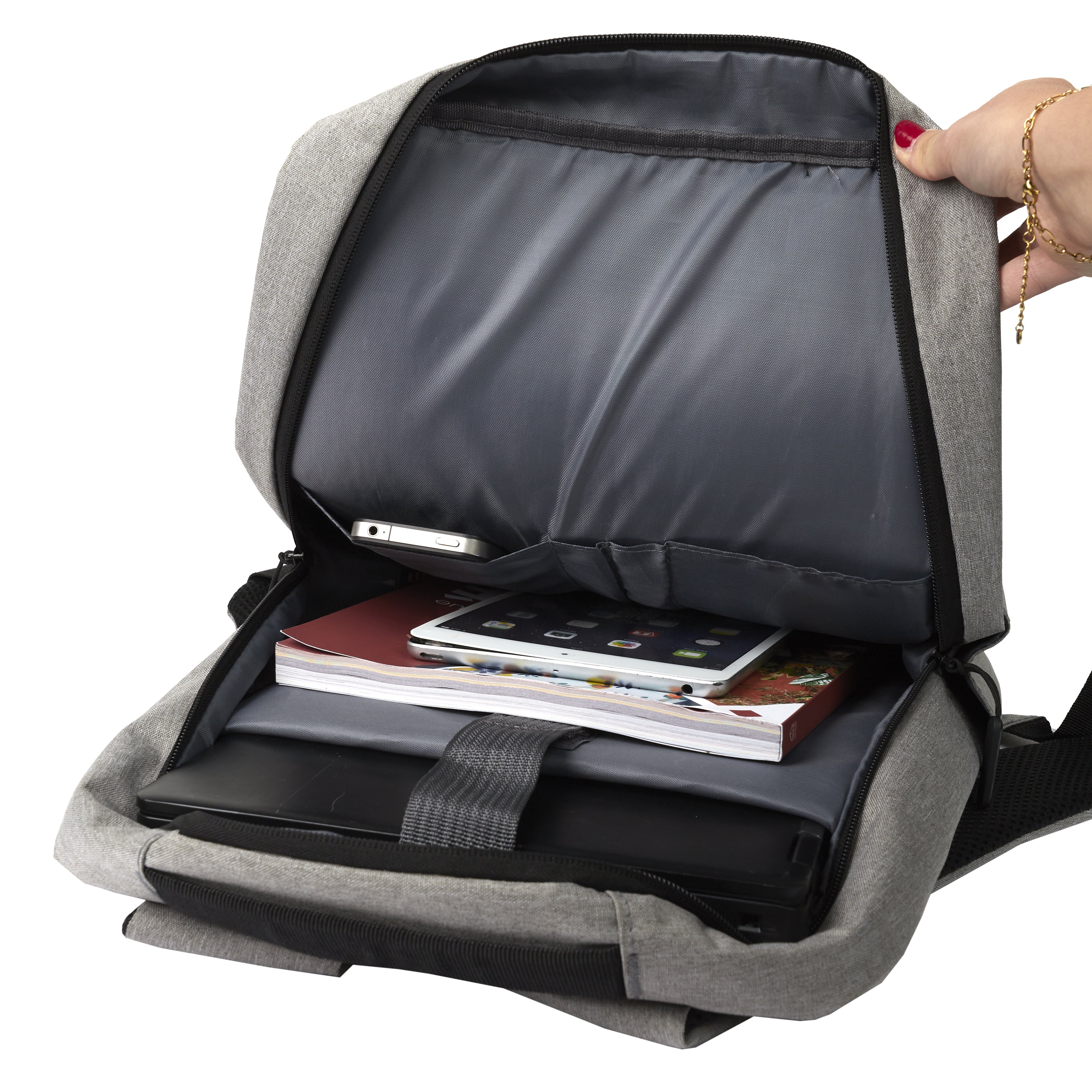 SAC A DOS ORDINATEUR AVEC BRANCHEMENT USB 16L