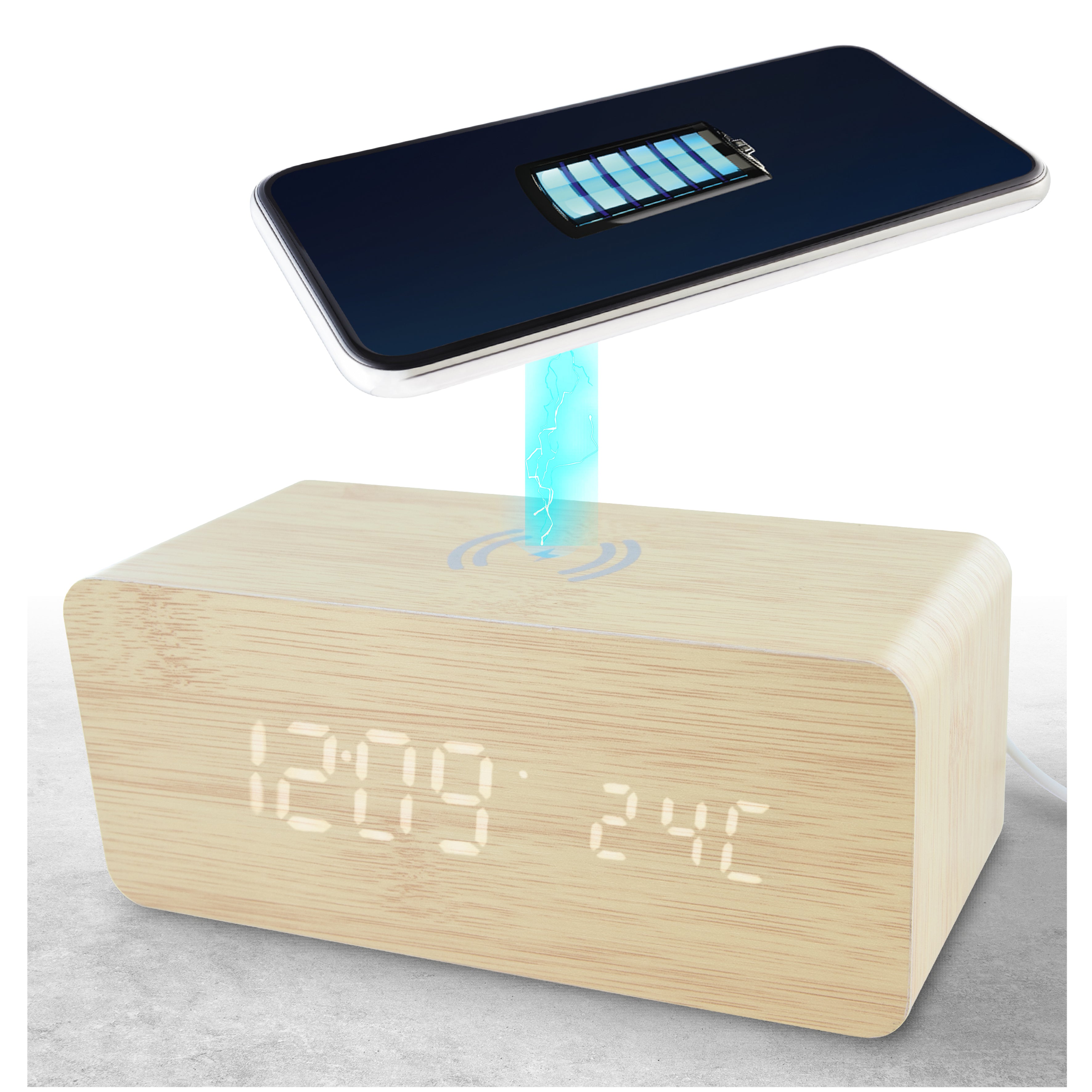 REVEIL CHARGEUR A INDUCTION 5W