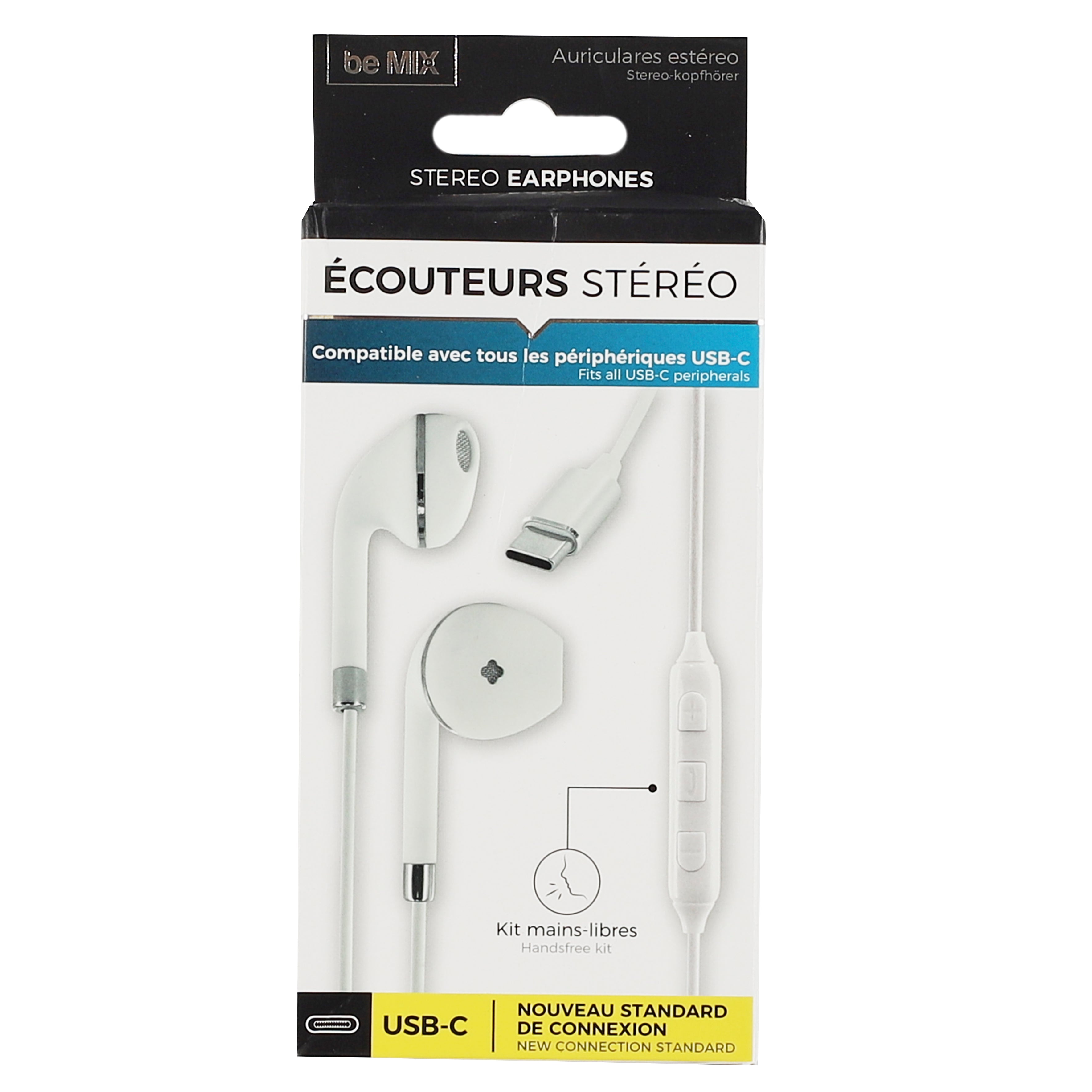 ECOUTEURS MAIN LIBRE TYPE C