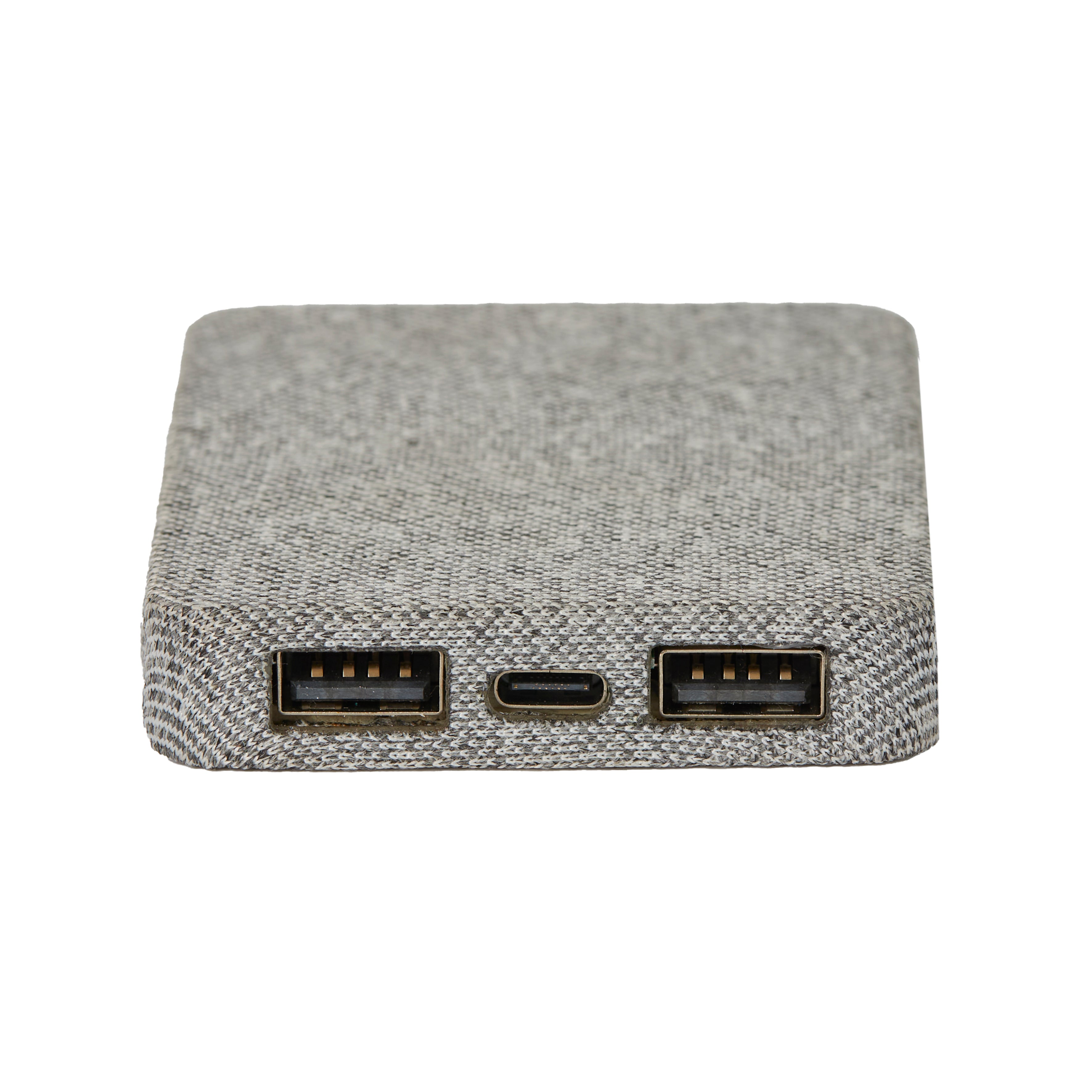 BATTERIE DE SECOURS BOIS ET TISSU 5000MAH