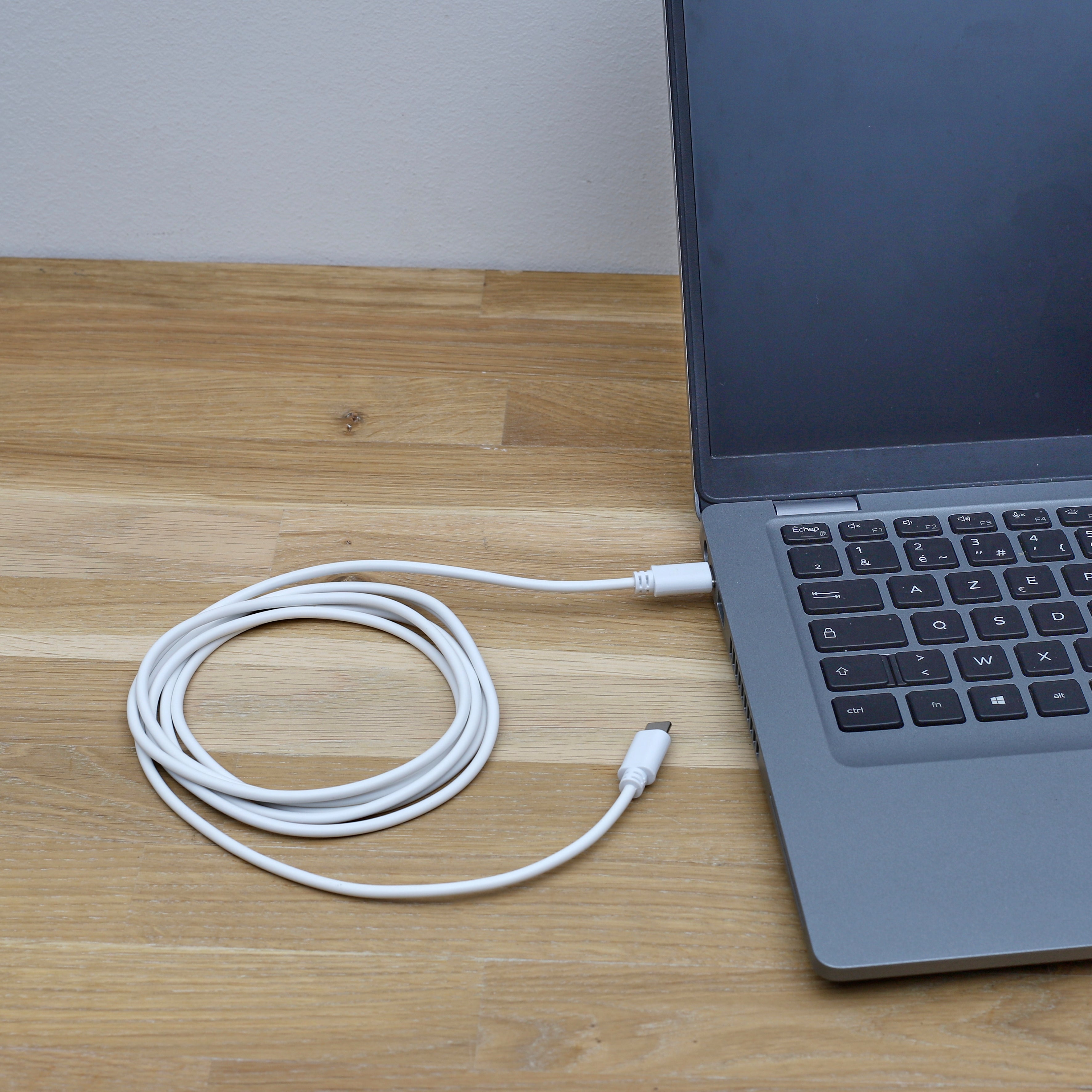 CABLE CHARGE ULTRA RAPIDE 3A DOUBLE TYPE C 2M