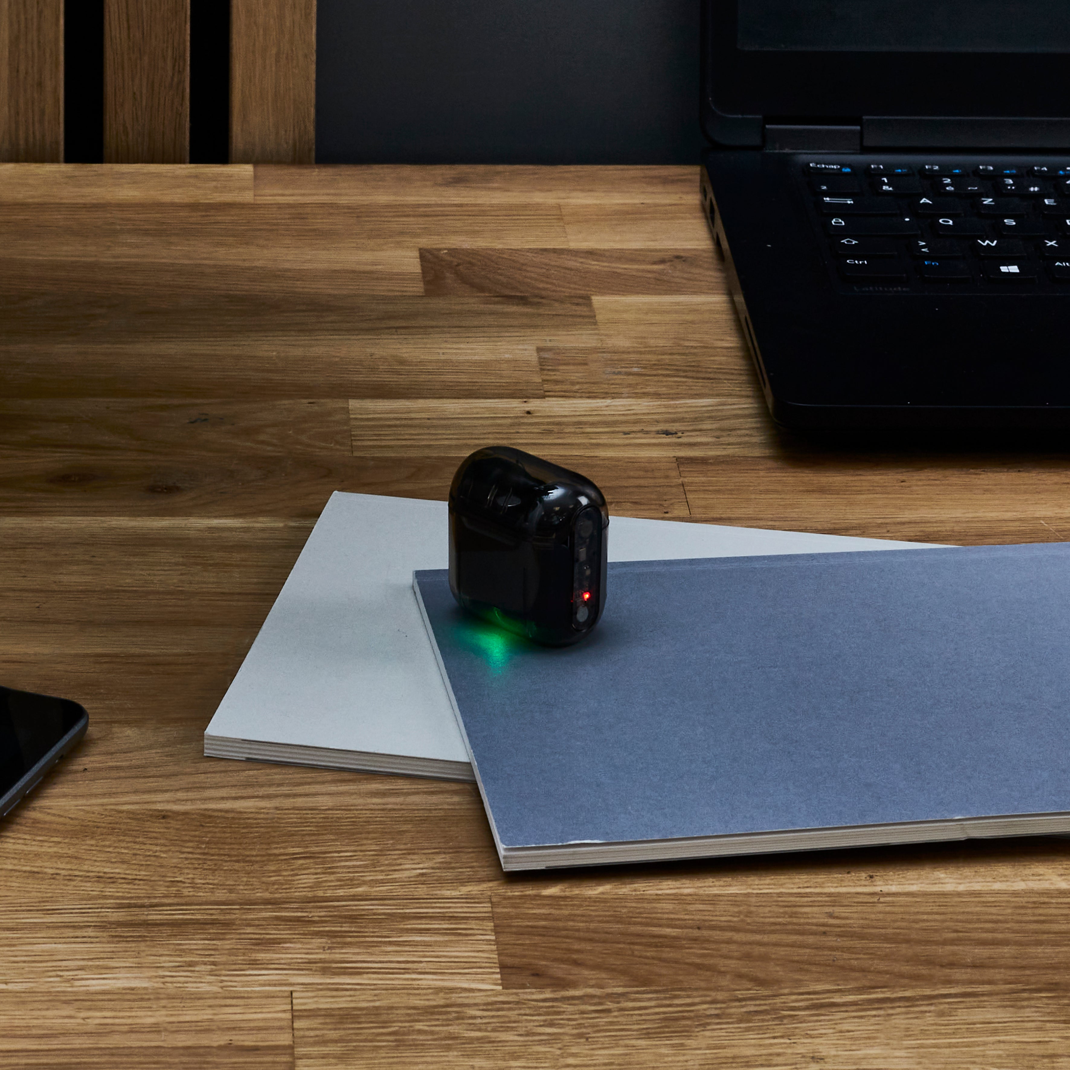 ECOUTEURS SANS FIL TRANSPARENT LED