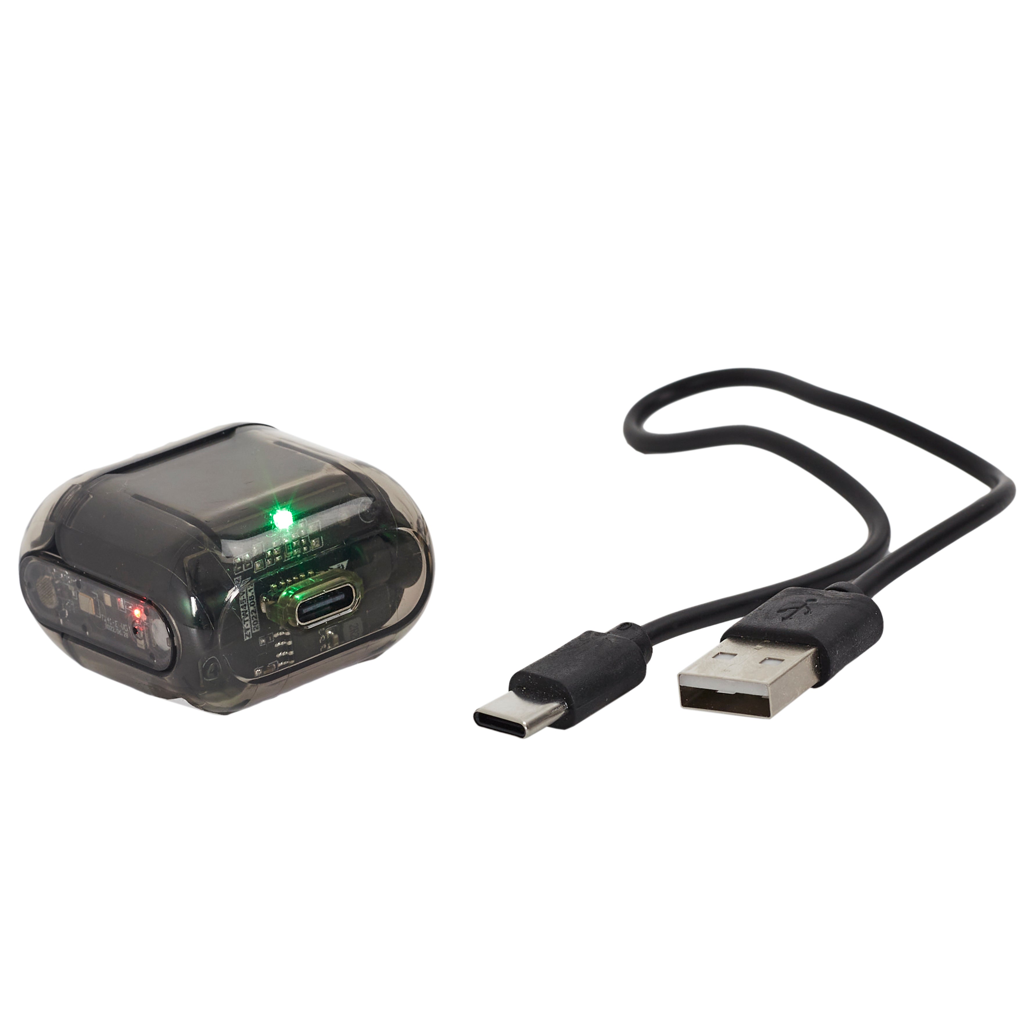 ECOUTEURS SANS FIL TRANSPARENT LED