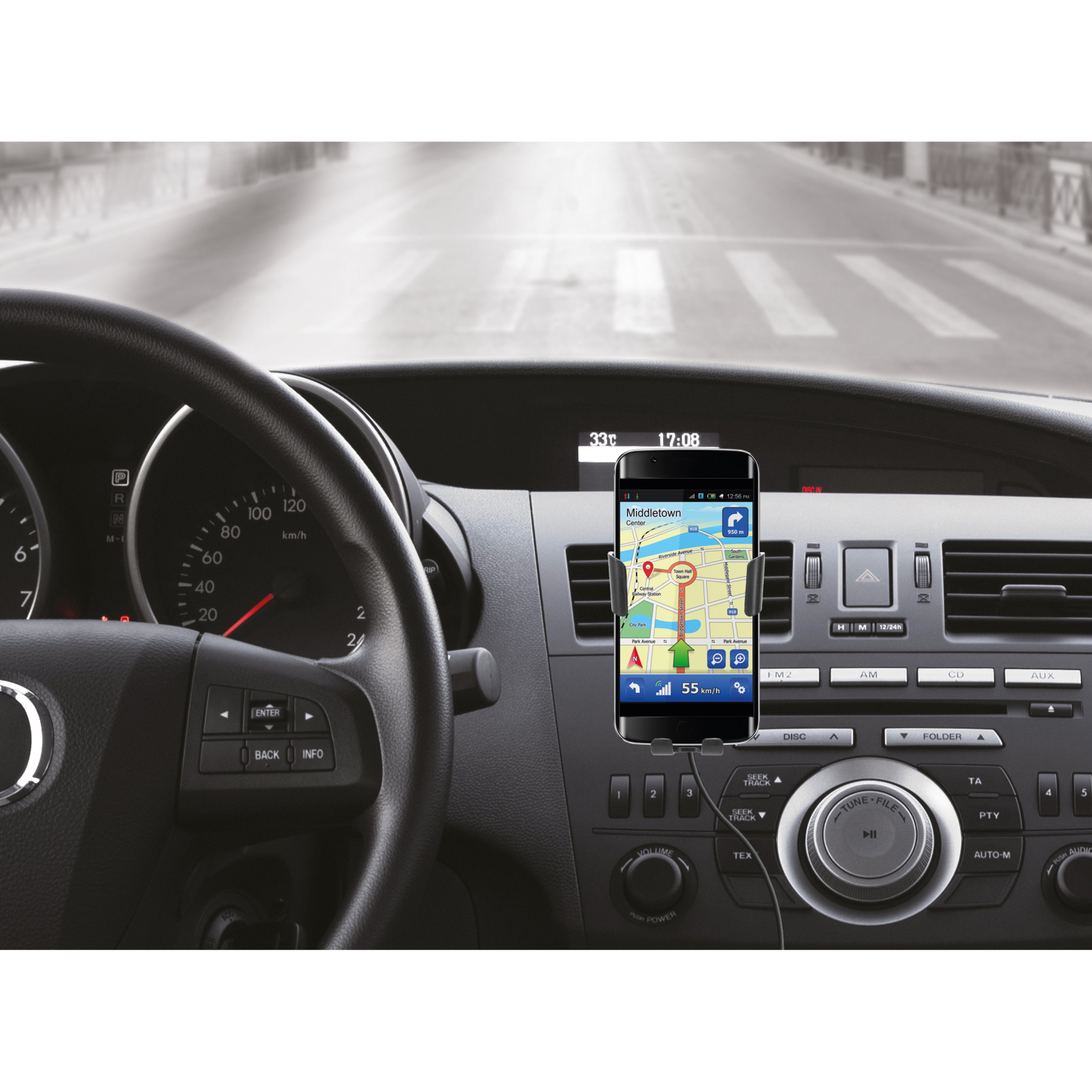 SUPPORT DE TELEPHONE CHARGEUR INDUCTION 15W