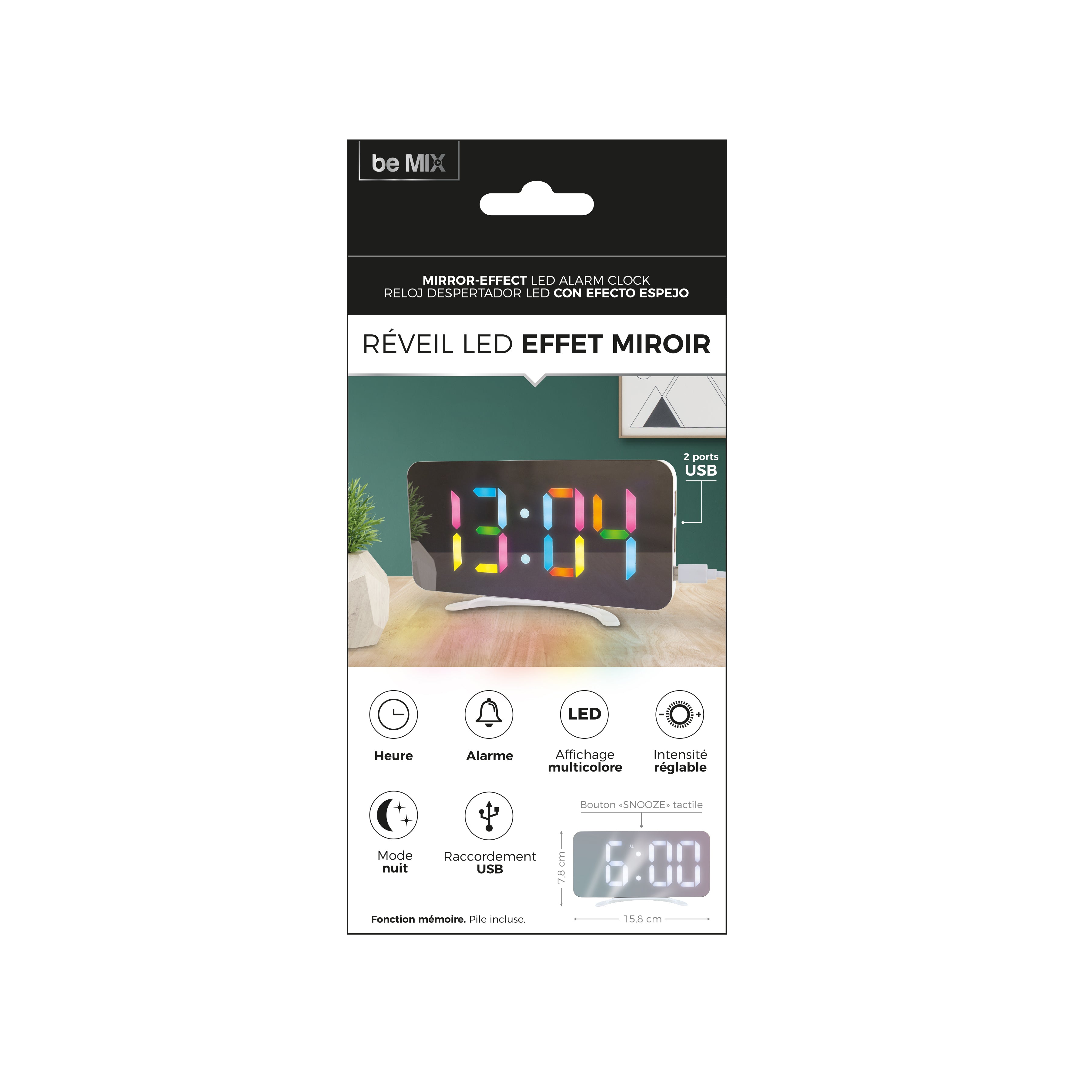REVEIL LED MIROIR RGB