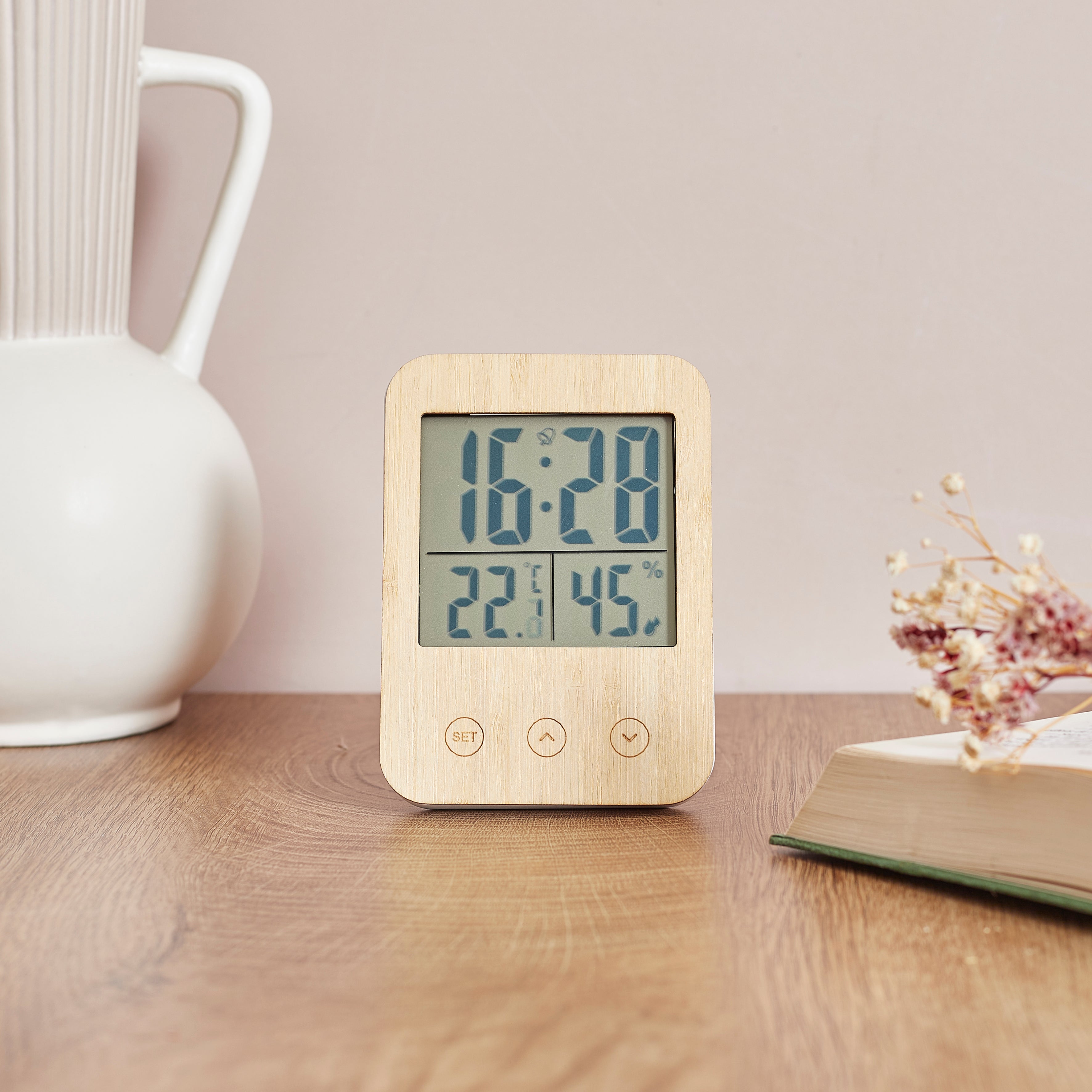 REVEIL STATION METEO BOIS