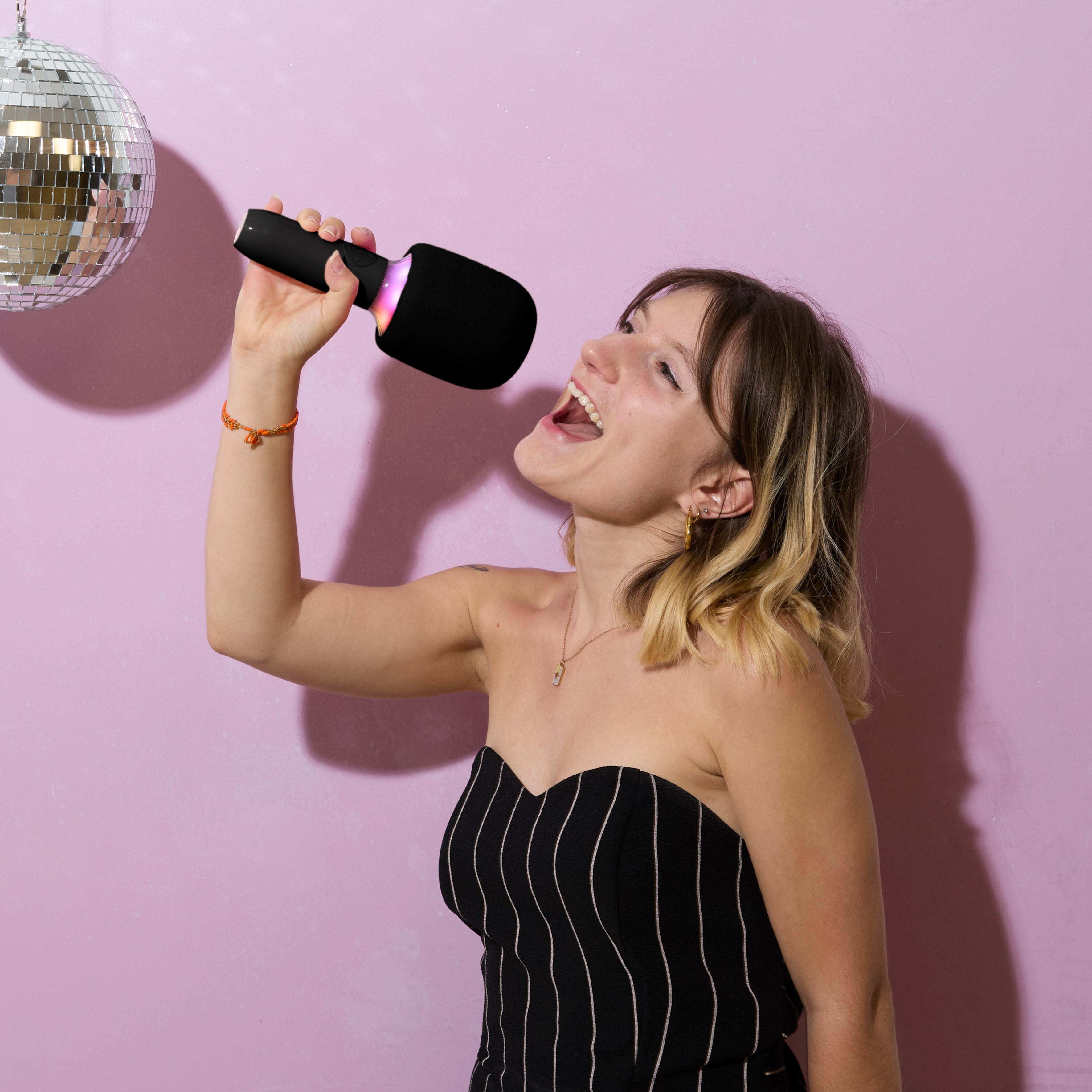 ENCEINTE MICRO KARAOKE LUMINEUX 5W