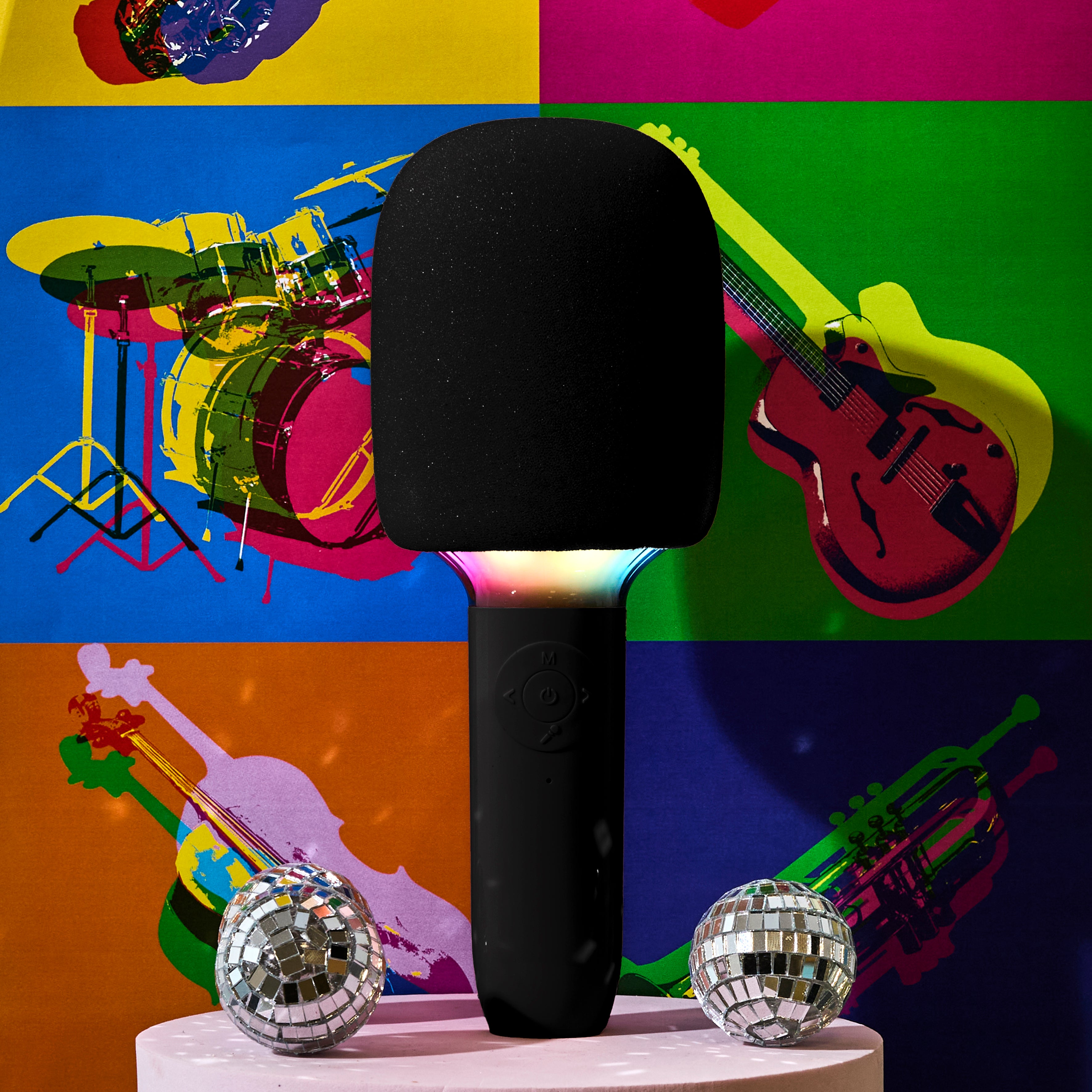 ENCEINTE MICRO KARAOKE LUMINEUX 5W