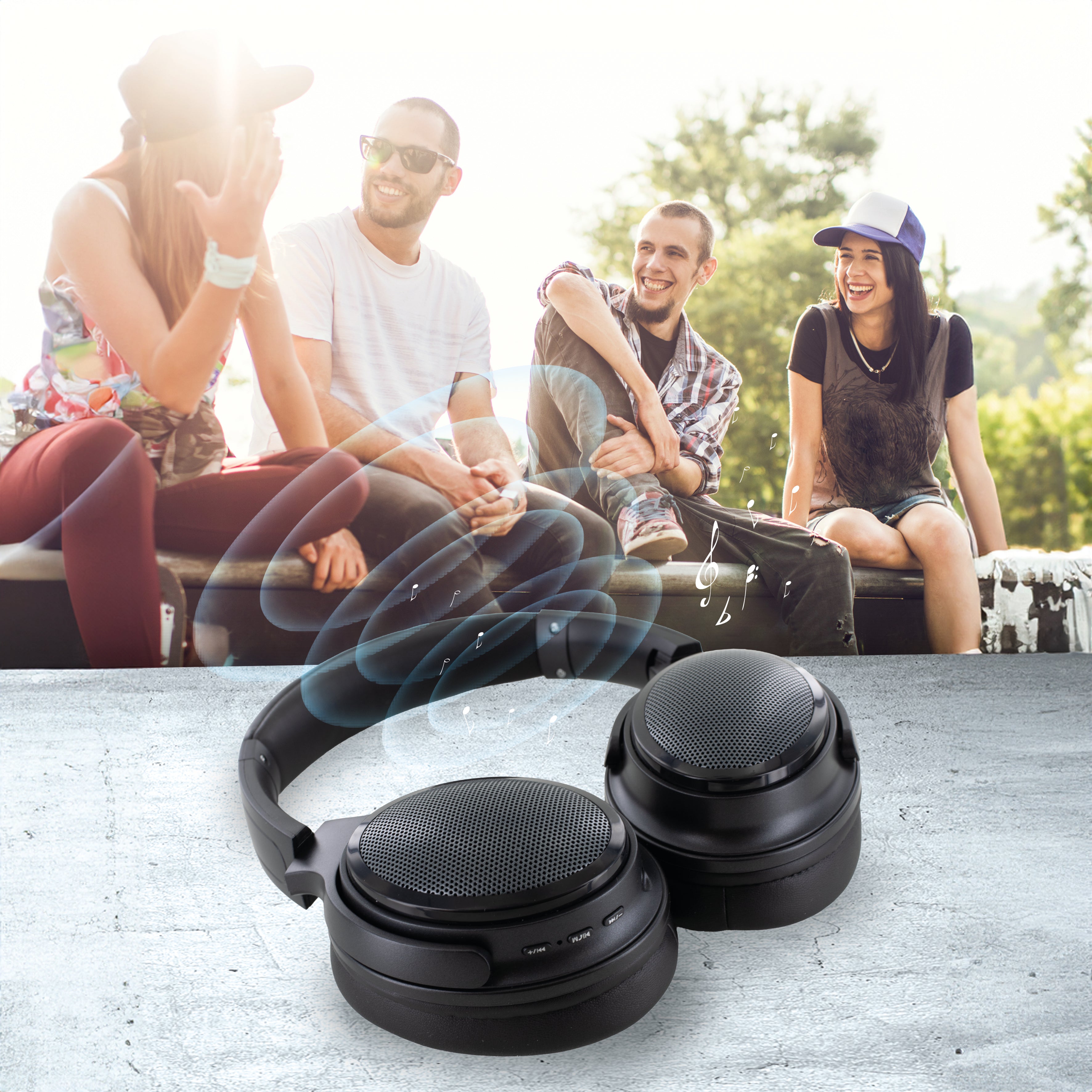 CASQUE ENCEINTE IN AND OUT