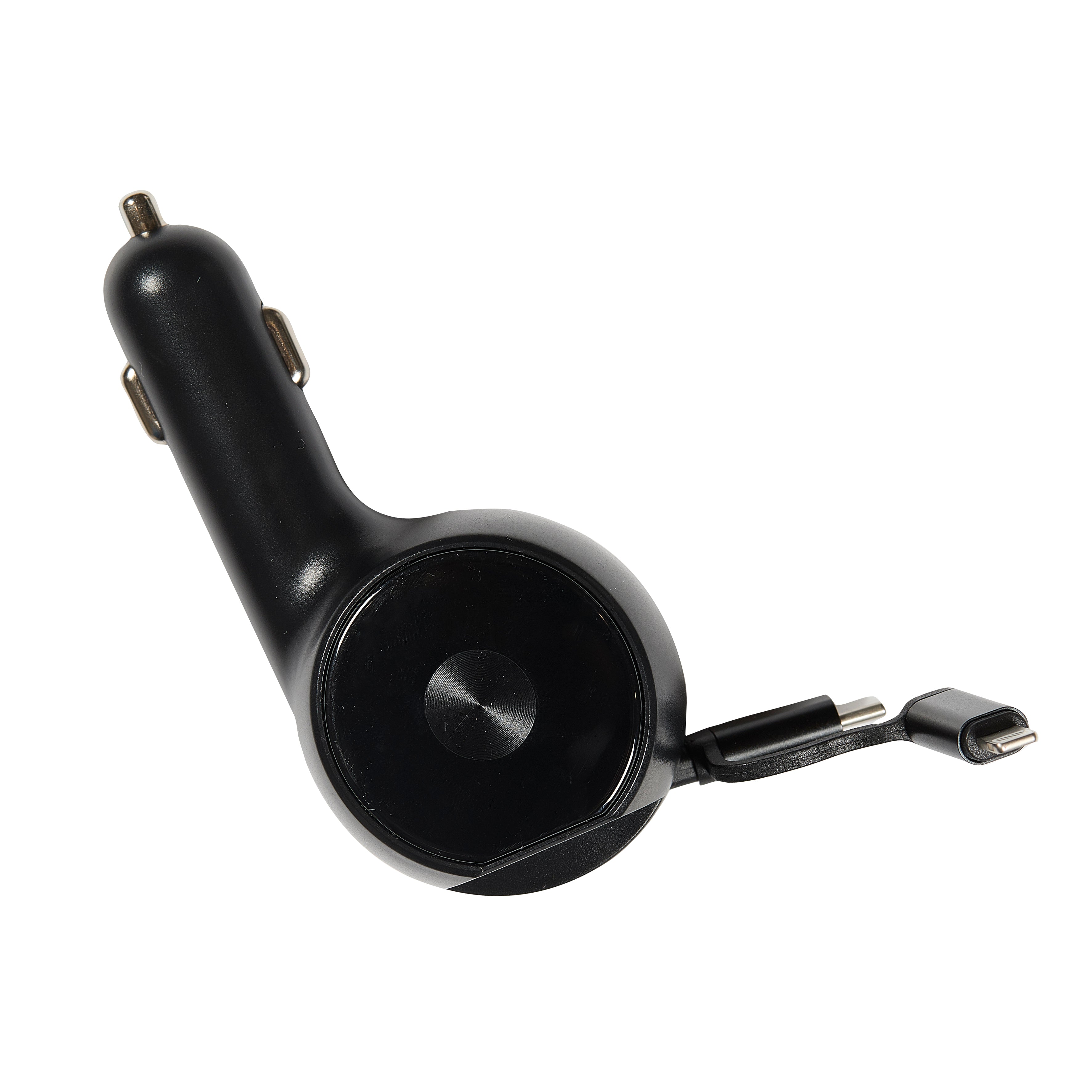 CHARGEUR ALLUME CIGARE CABLE RETRACTABLE 60W