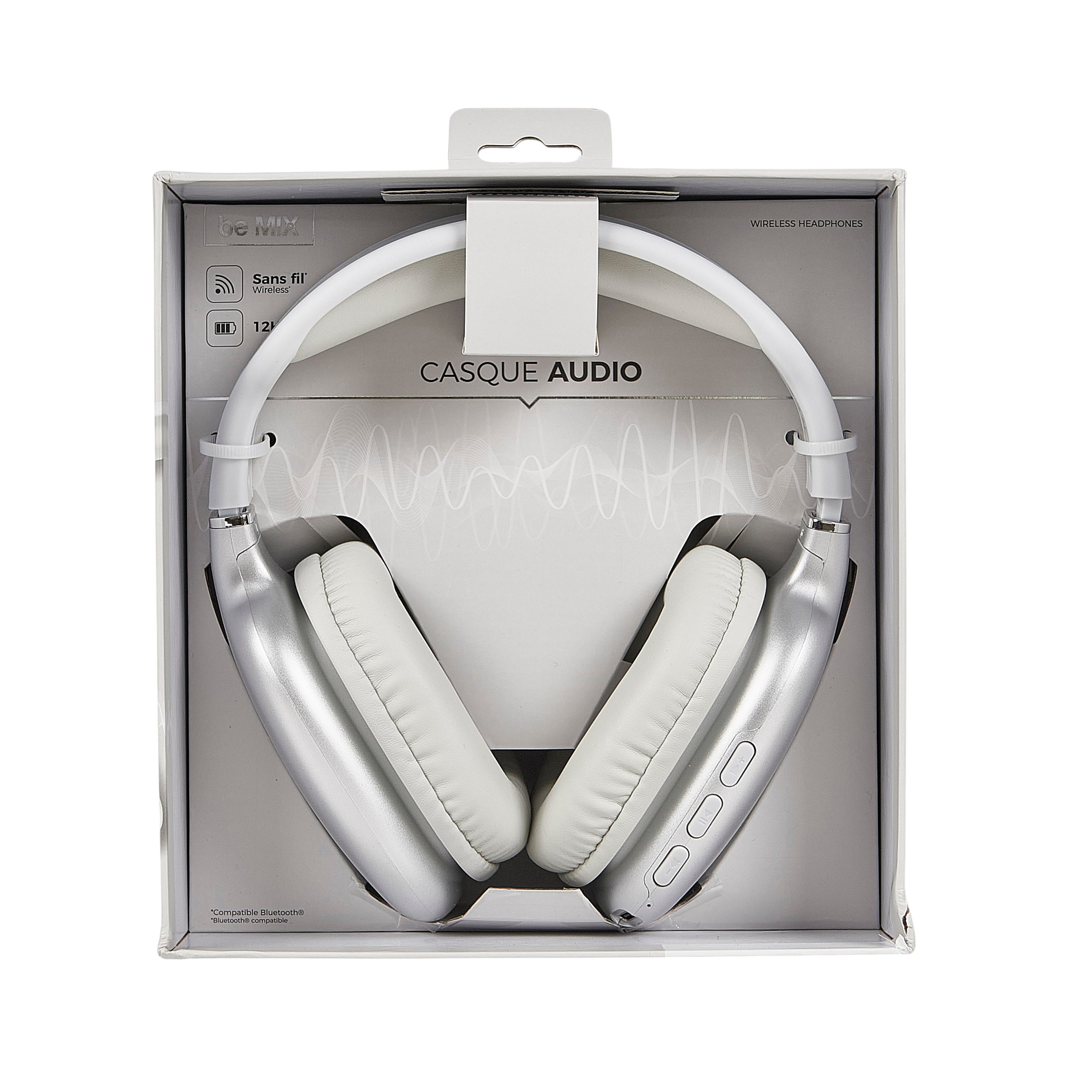 CASQUE SANS FIL PURE DESIGN GRIS