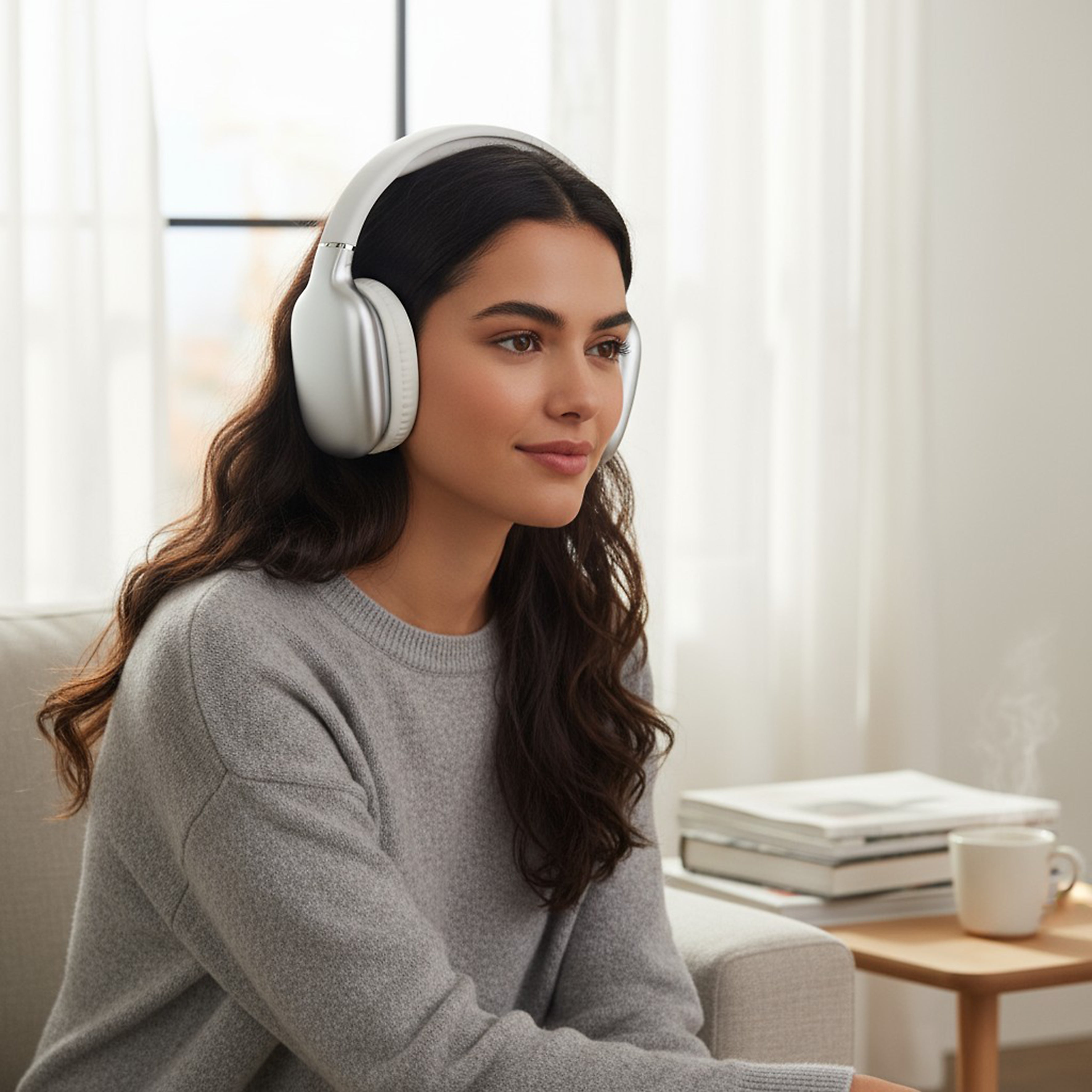 CASQUE SANS FIL PURE DESIGN GRIS