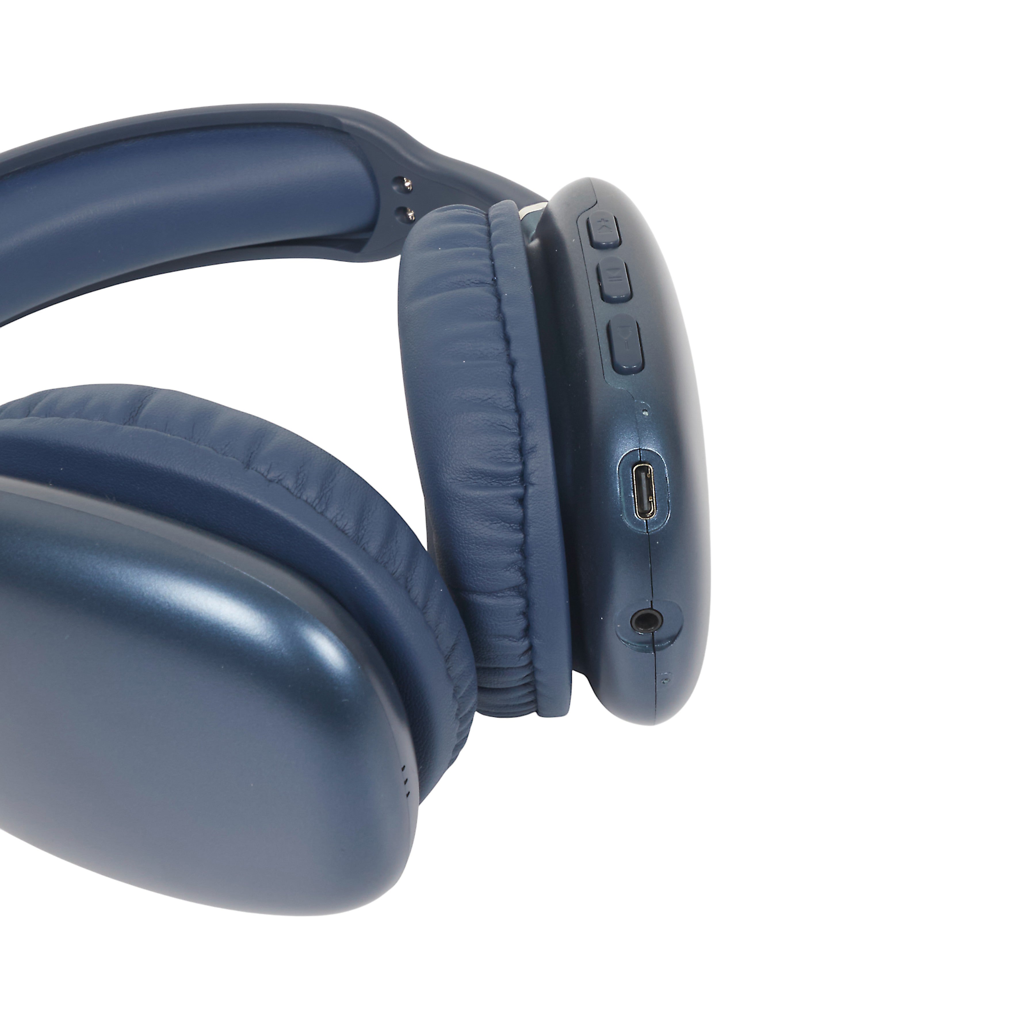 CASQUE SANS FIL PURE DESIGN BLEU