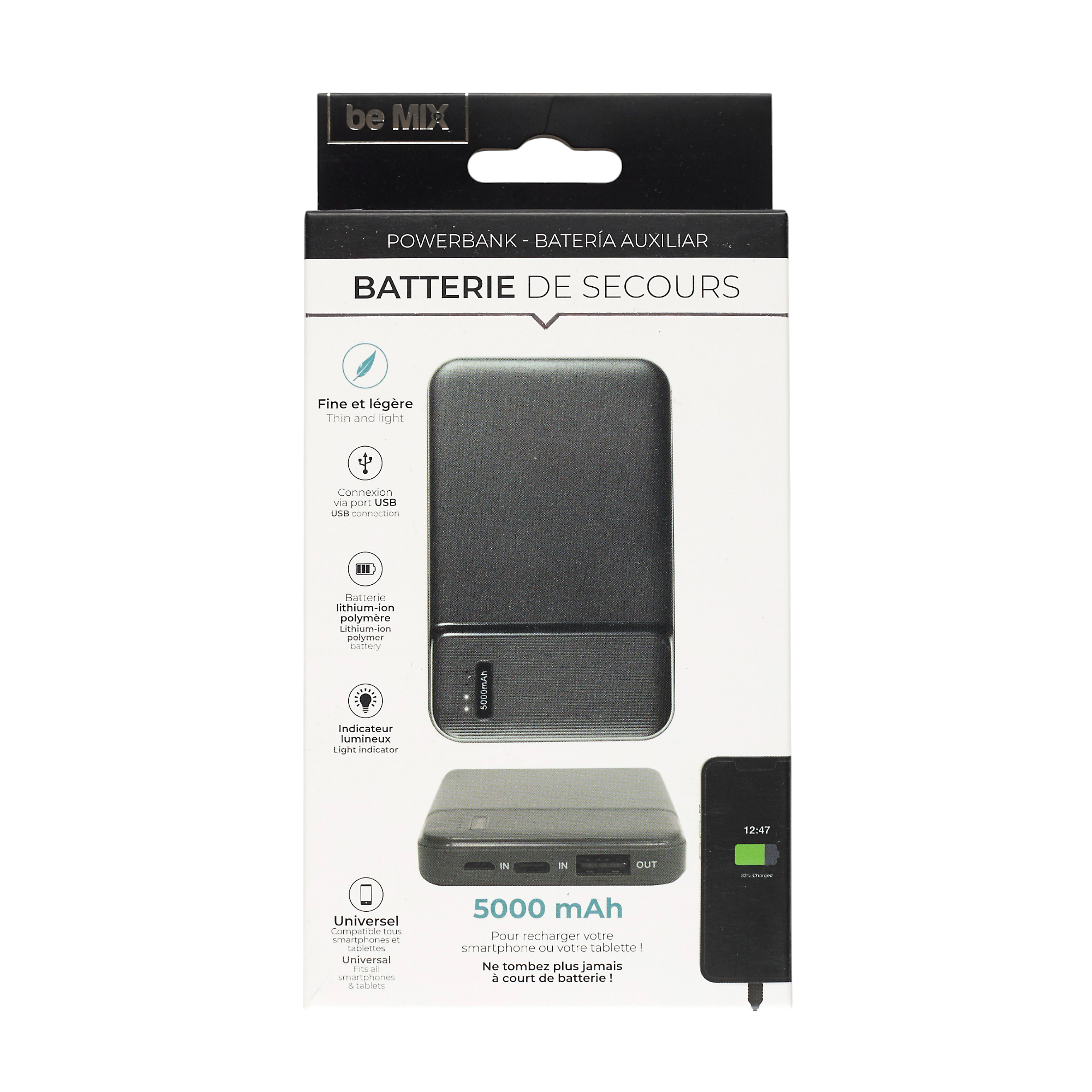 BATTERIE DE SECOURS 5000 MAH