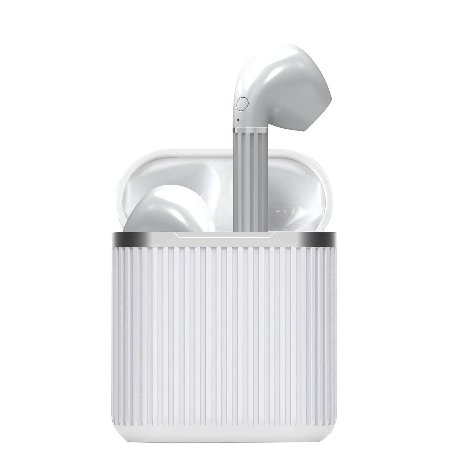 ECOUTEURS EARBOX CLASSIQUE SANS FIL BLANC