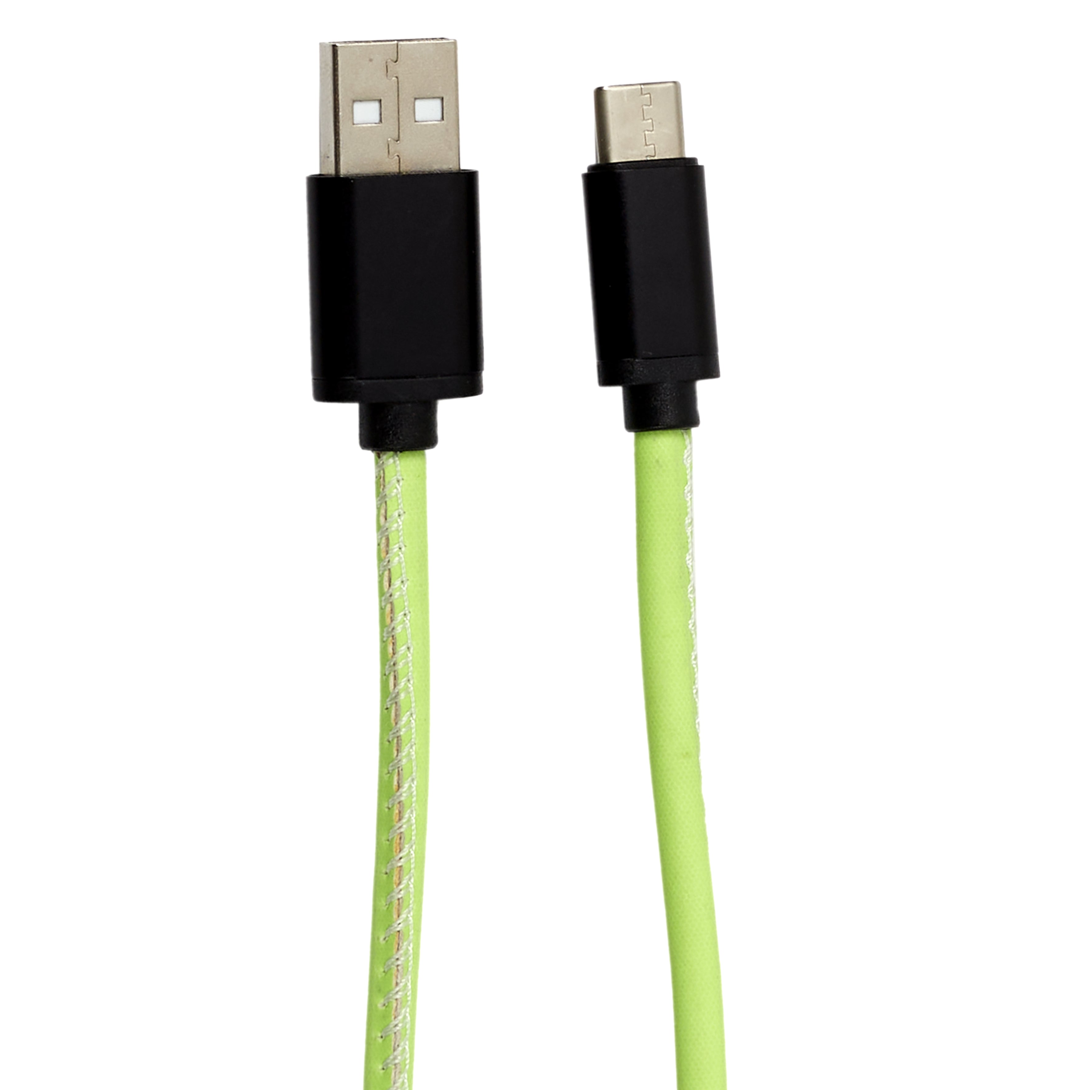 CABLE CHG RAPIDE 2A TYPE C PHOSPHORESCENT 2M