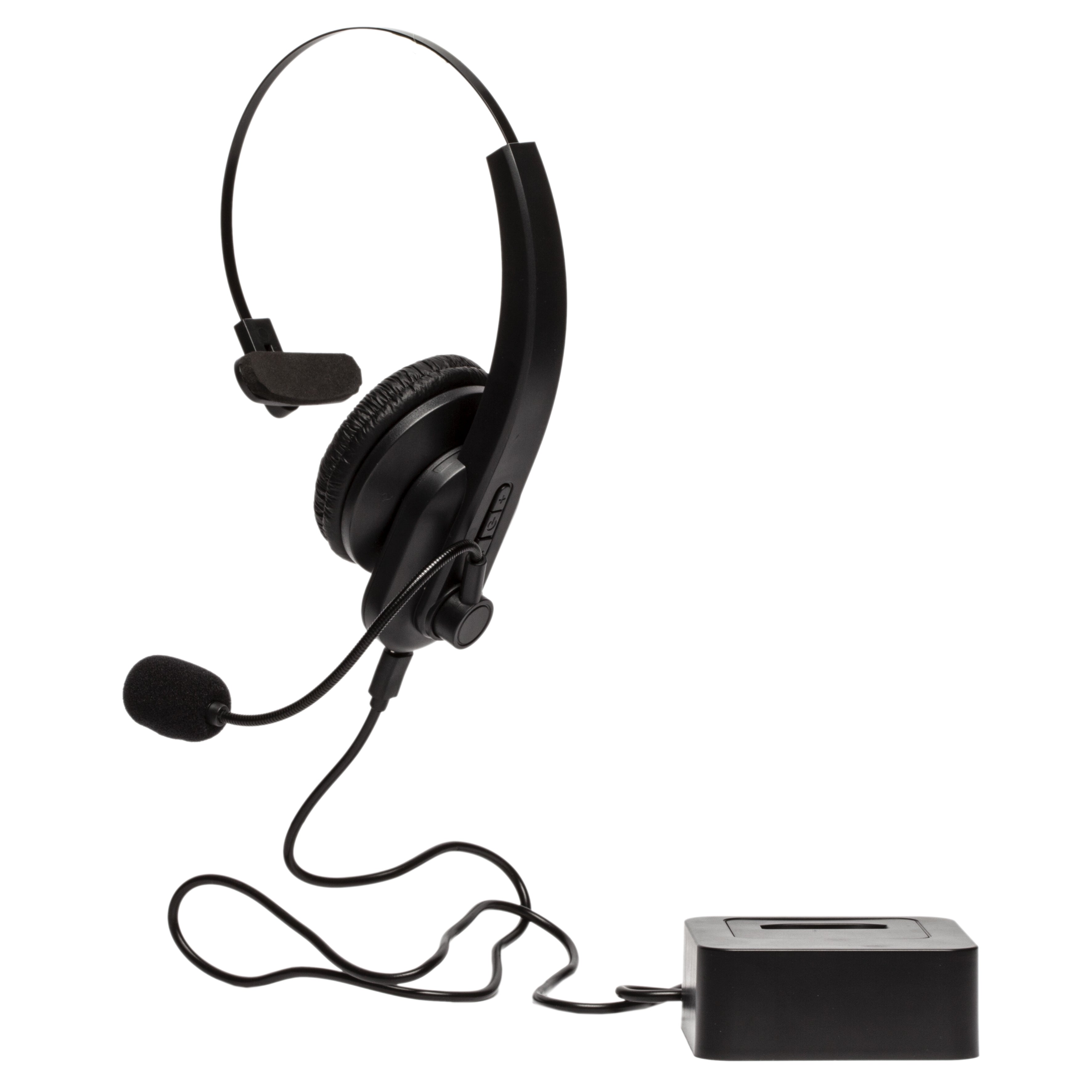 CASQUE MICROPHONE SANS FIL BASE DE CHARGEMENT