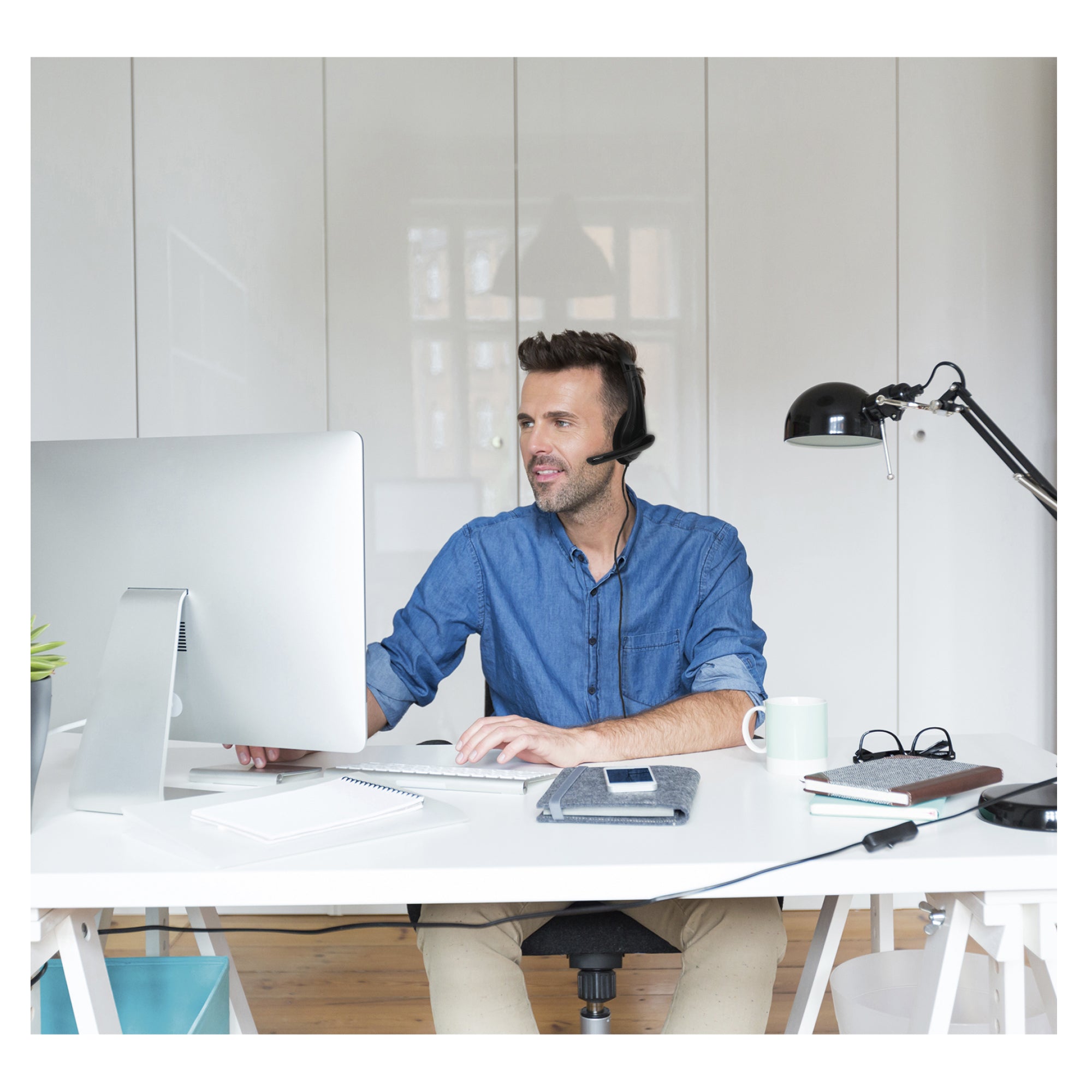 CASQUE MICROPHONE FILAIRE