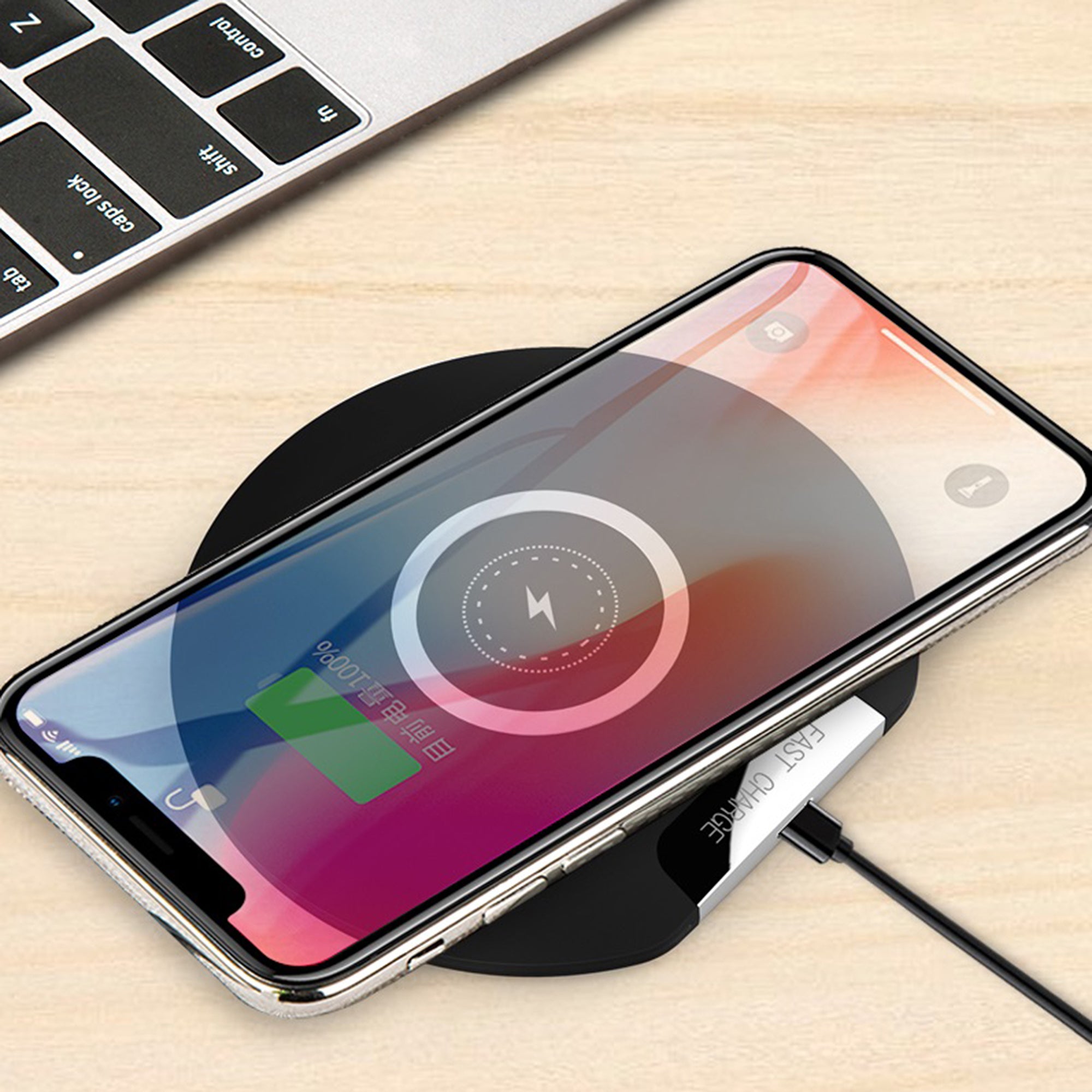 CHARGEUR INDUCTION CHARGE RAPIDE 10W