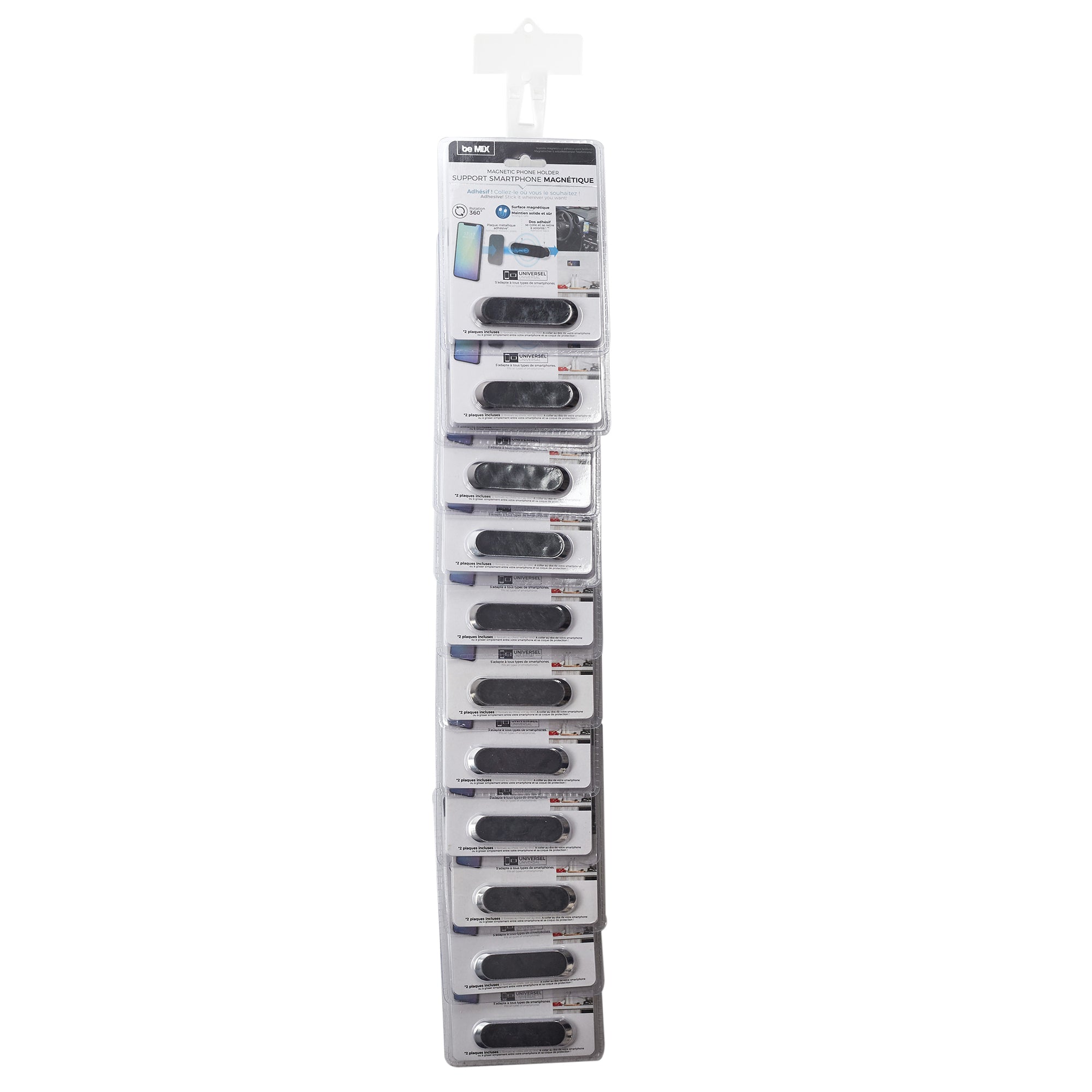 SUPPORT TELEPHONE VOITURE MAGNETIQUE ADHESIF