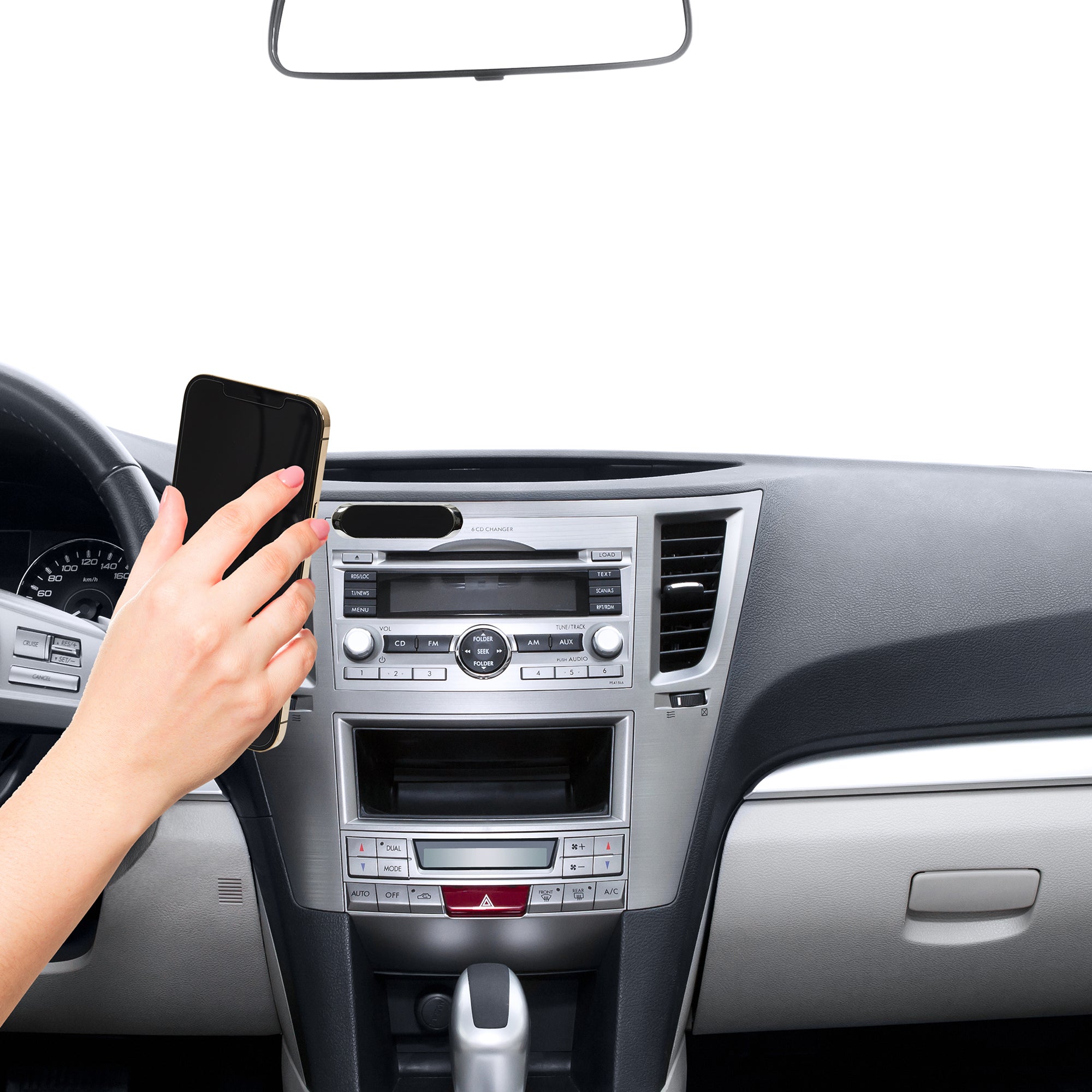 SUPPORT TELEPHONE VOITURE MAGNETIQUE ADHESIF