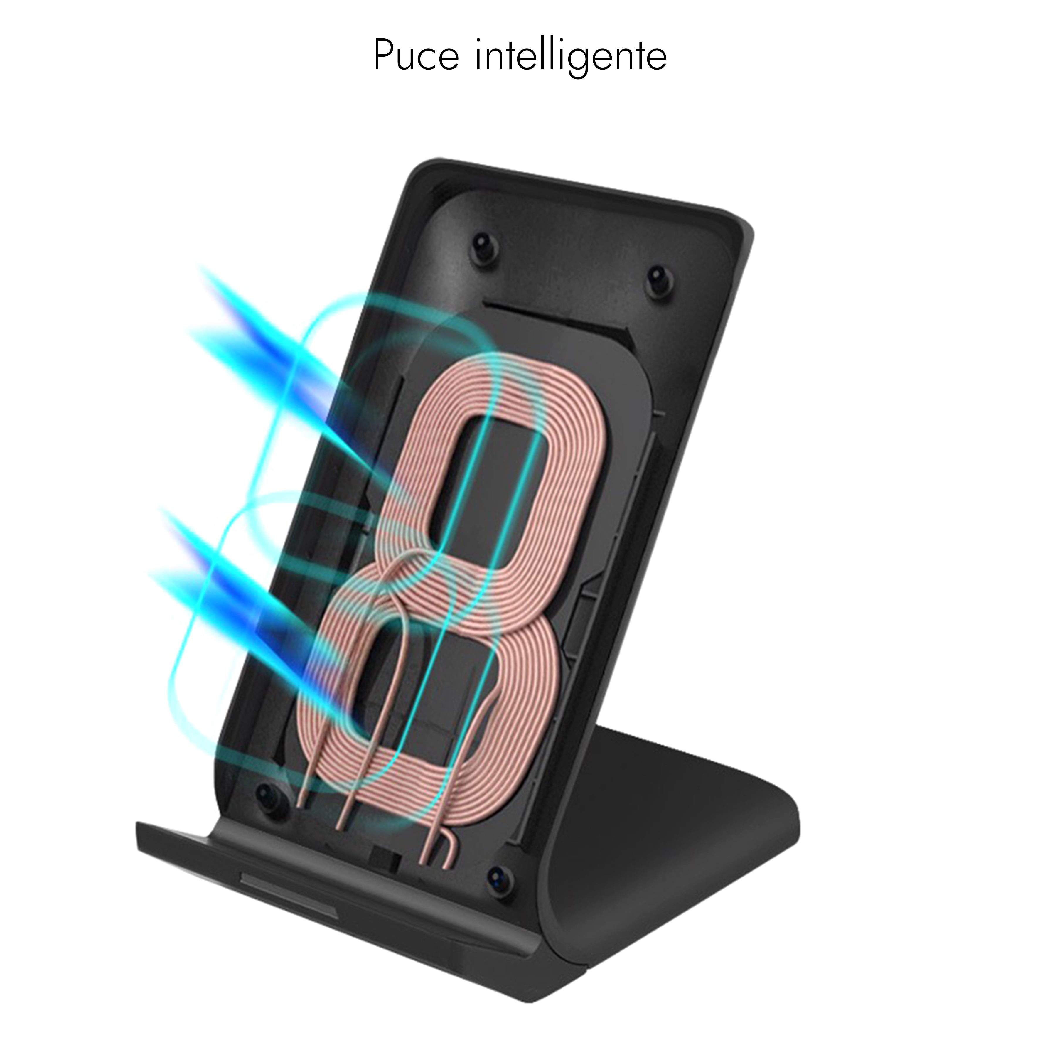 STATION DE CHARGE RAPIDE INDUCTION 10W