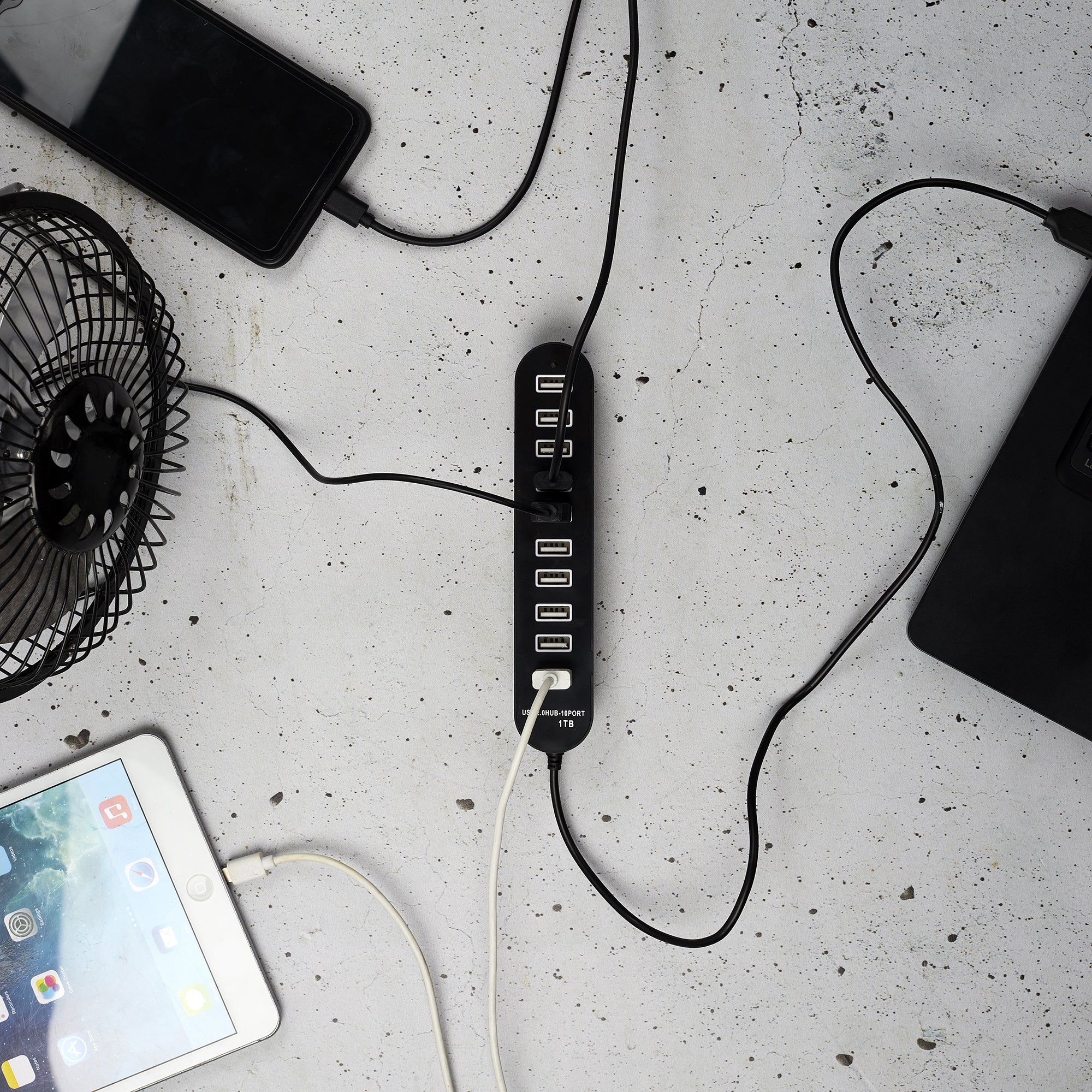 HUB MULTIPORT USB X10
