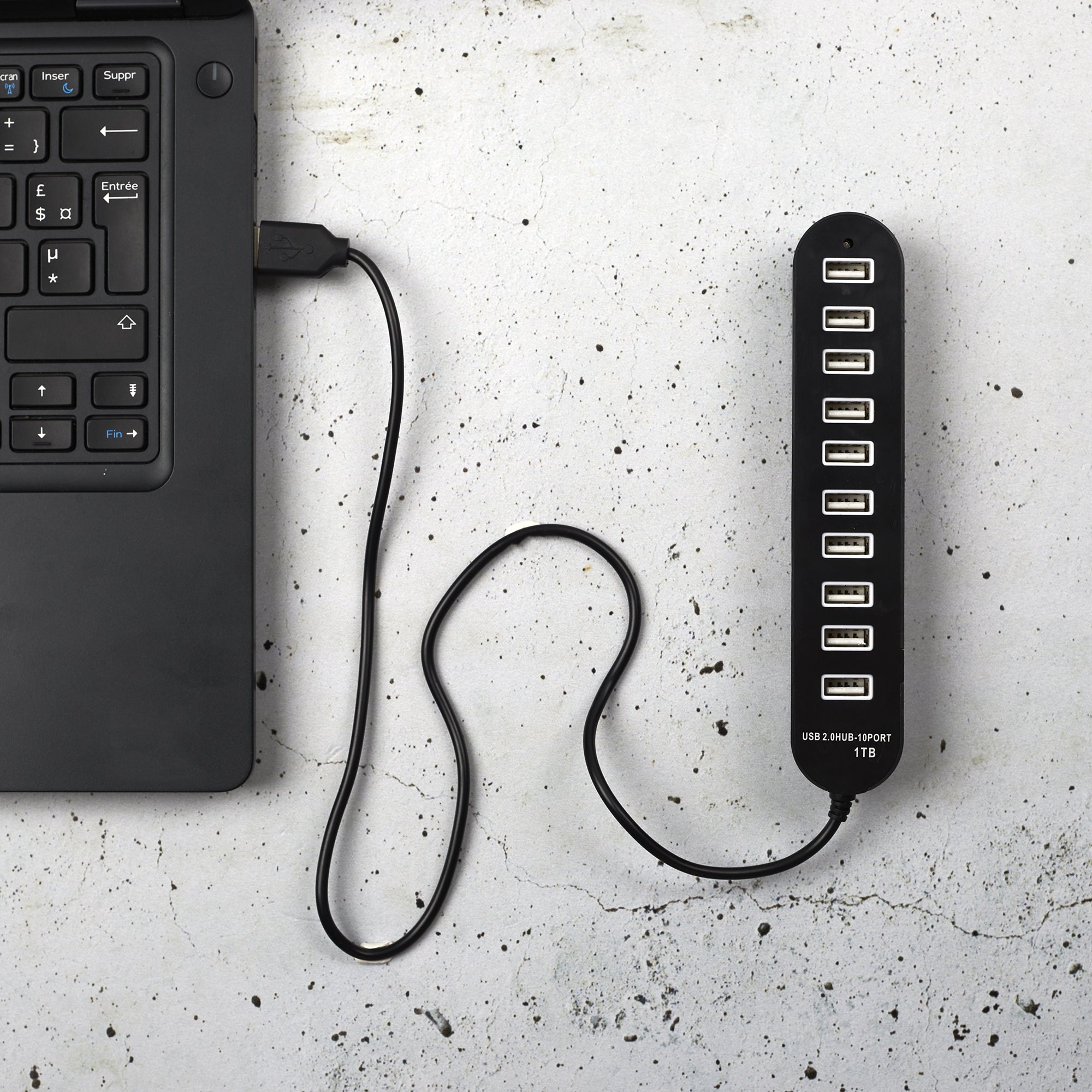 HUB MULTIPORT USB X10