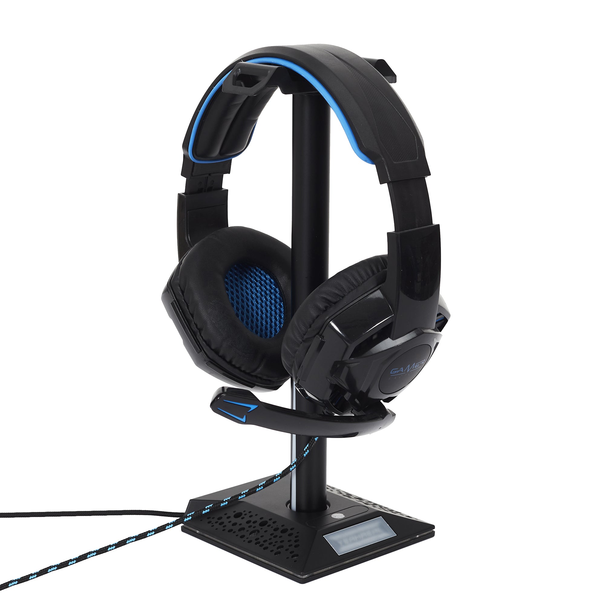 PORTE CASQUE RGB 2 PORTS USB