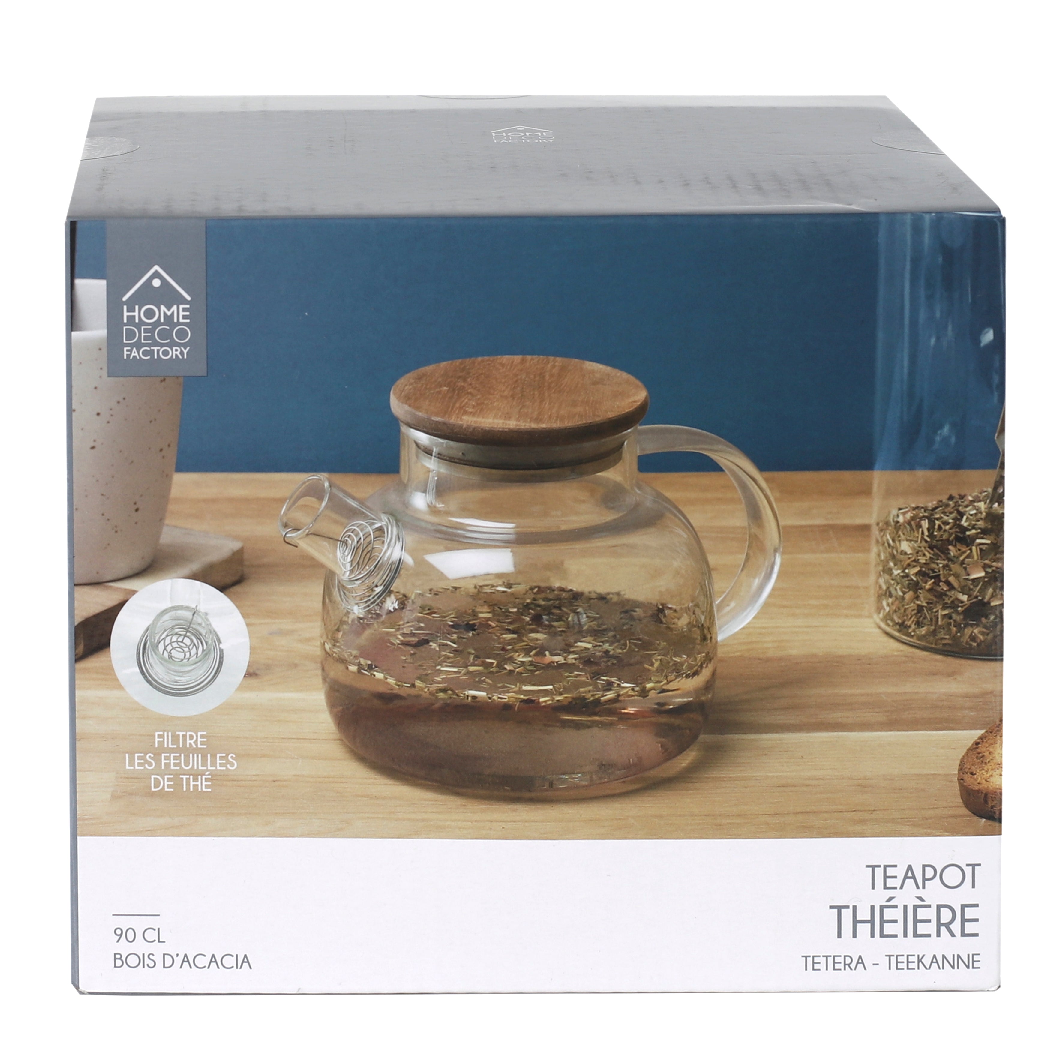 THEIERE VERRE ACACIA 90CL