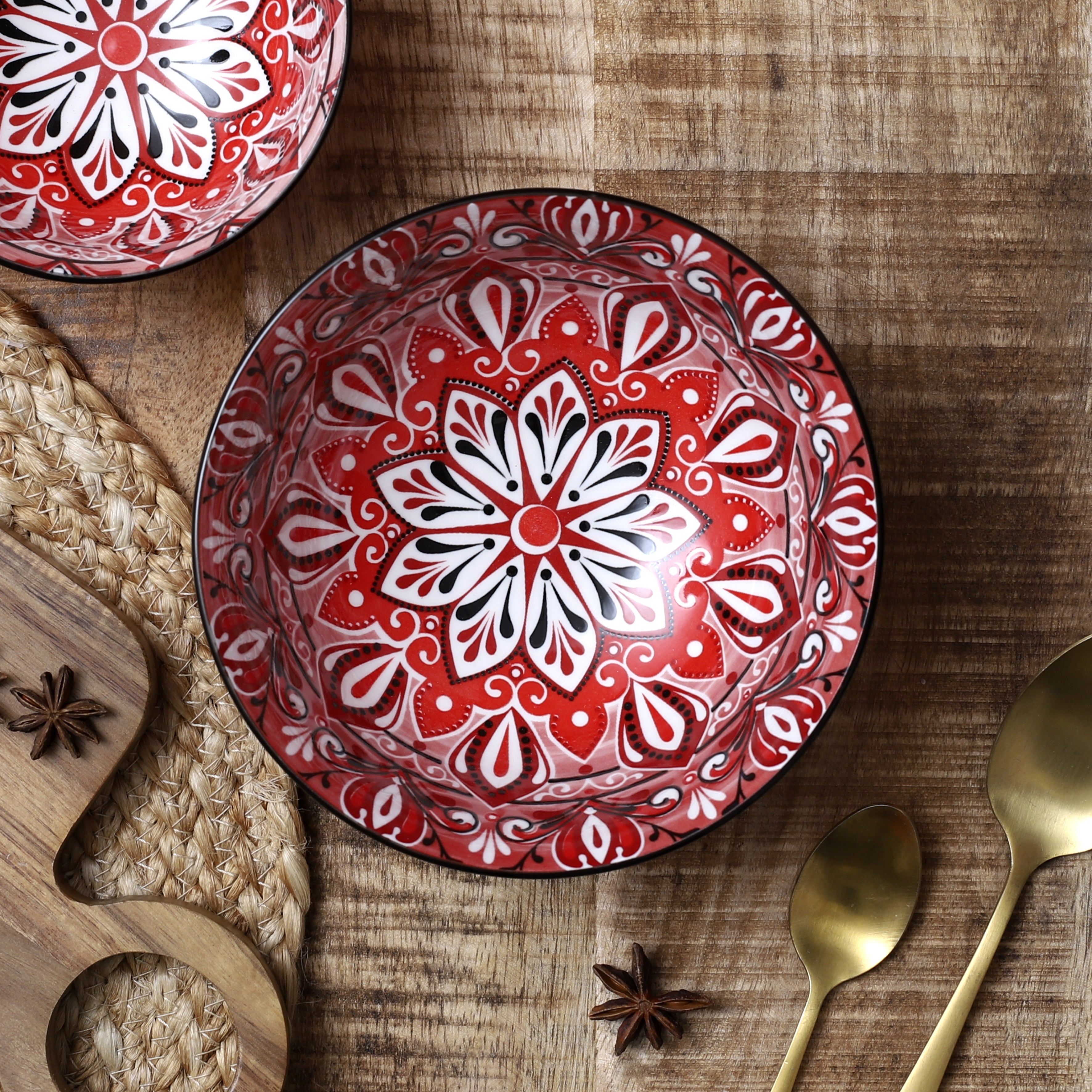 SALADIER JAIPUR ROUGE D21CM