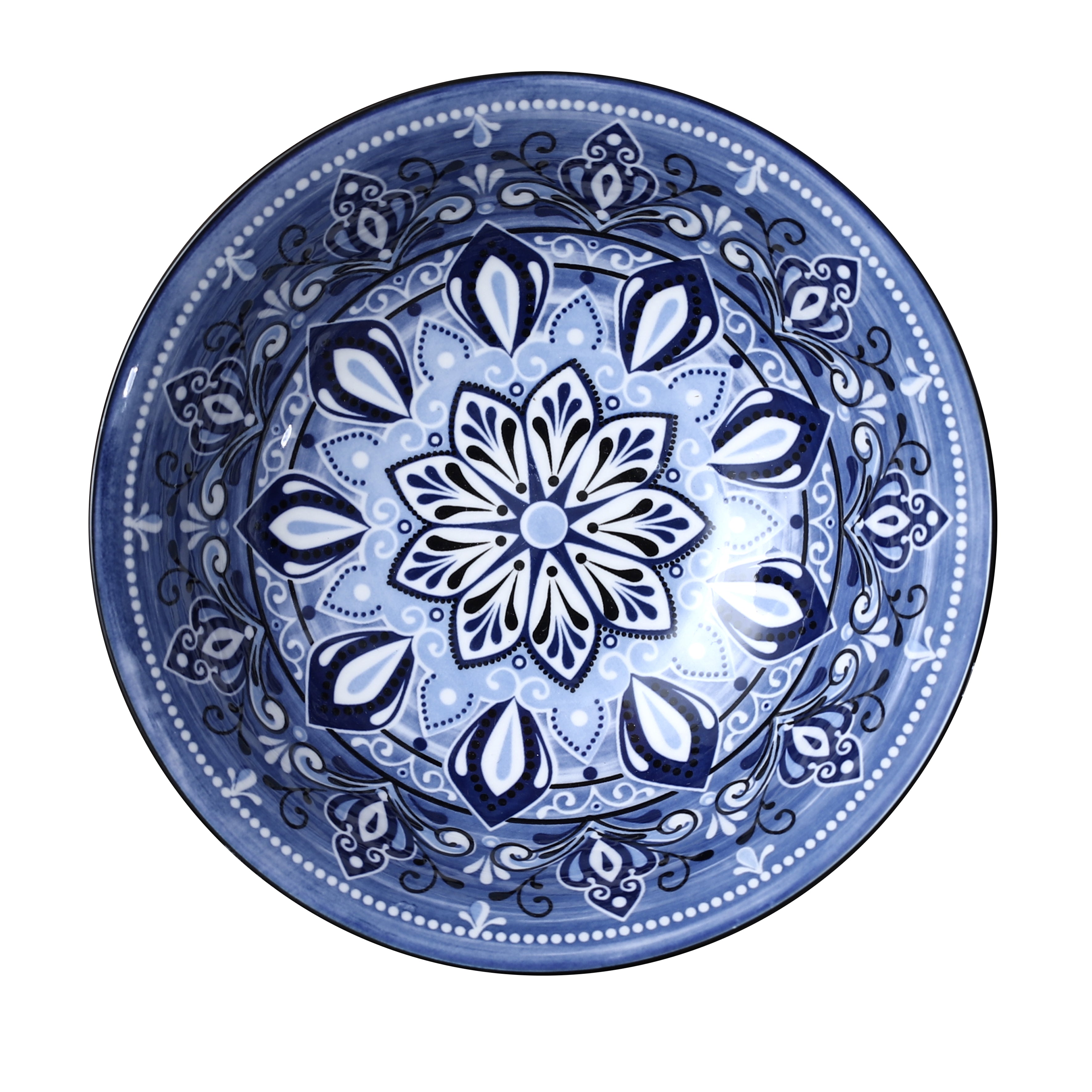 SALADIER JAIPUR BLEU D21CM