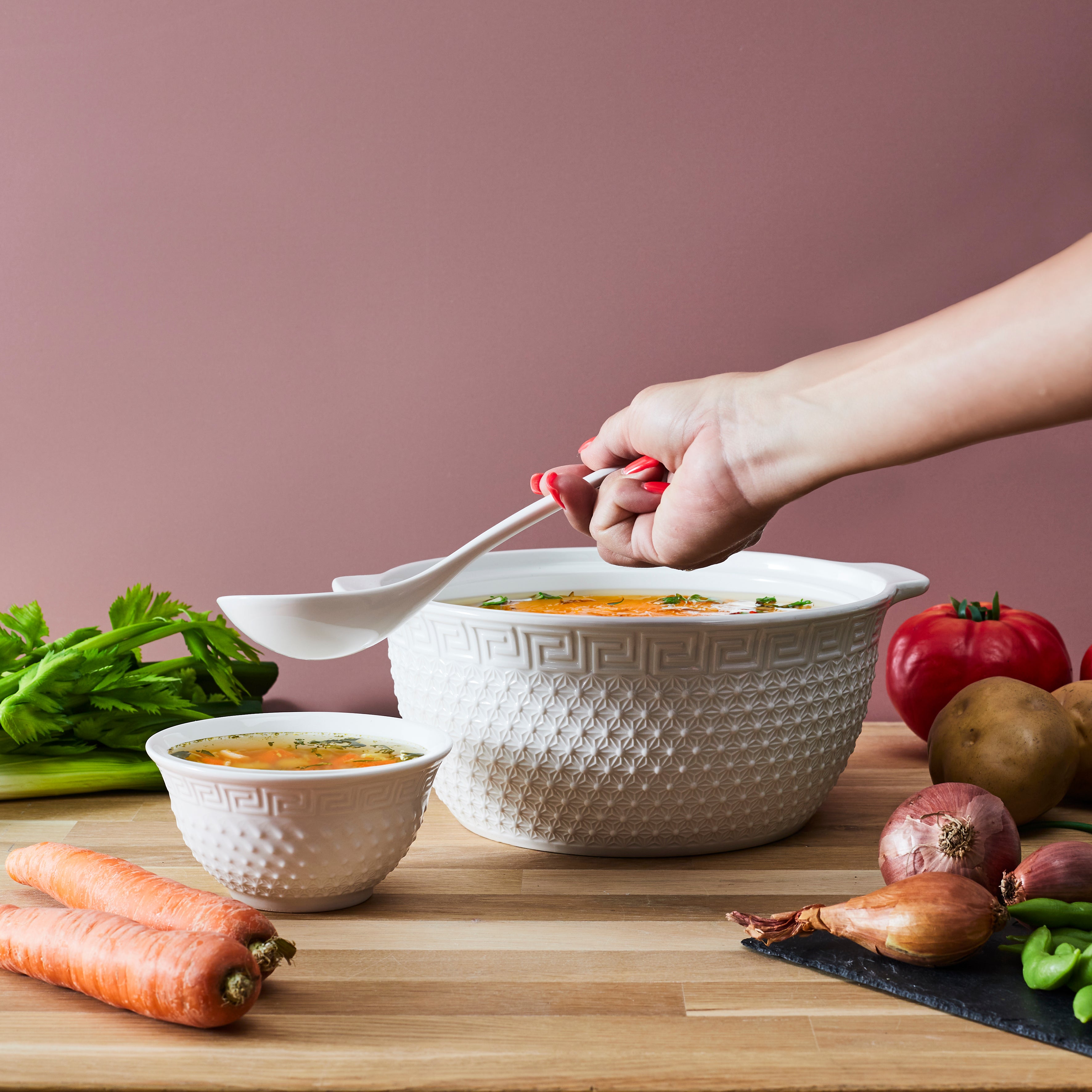 SERVICE A SOUPE 9PCS