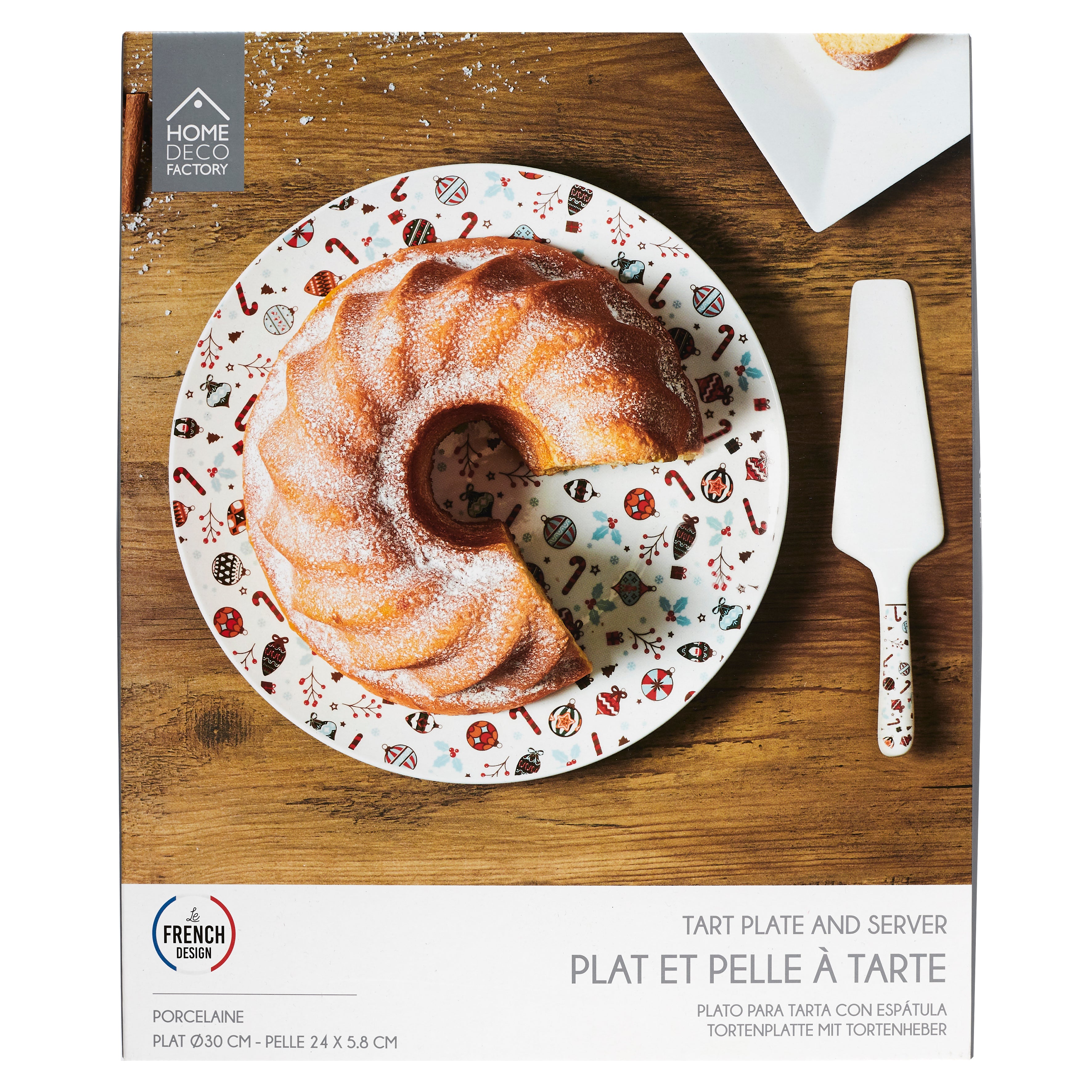 PLAT ET PELLE A TARTE NOEL