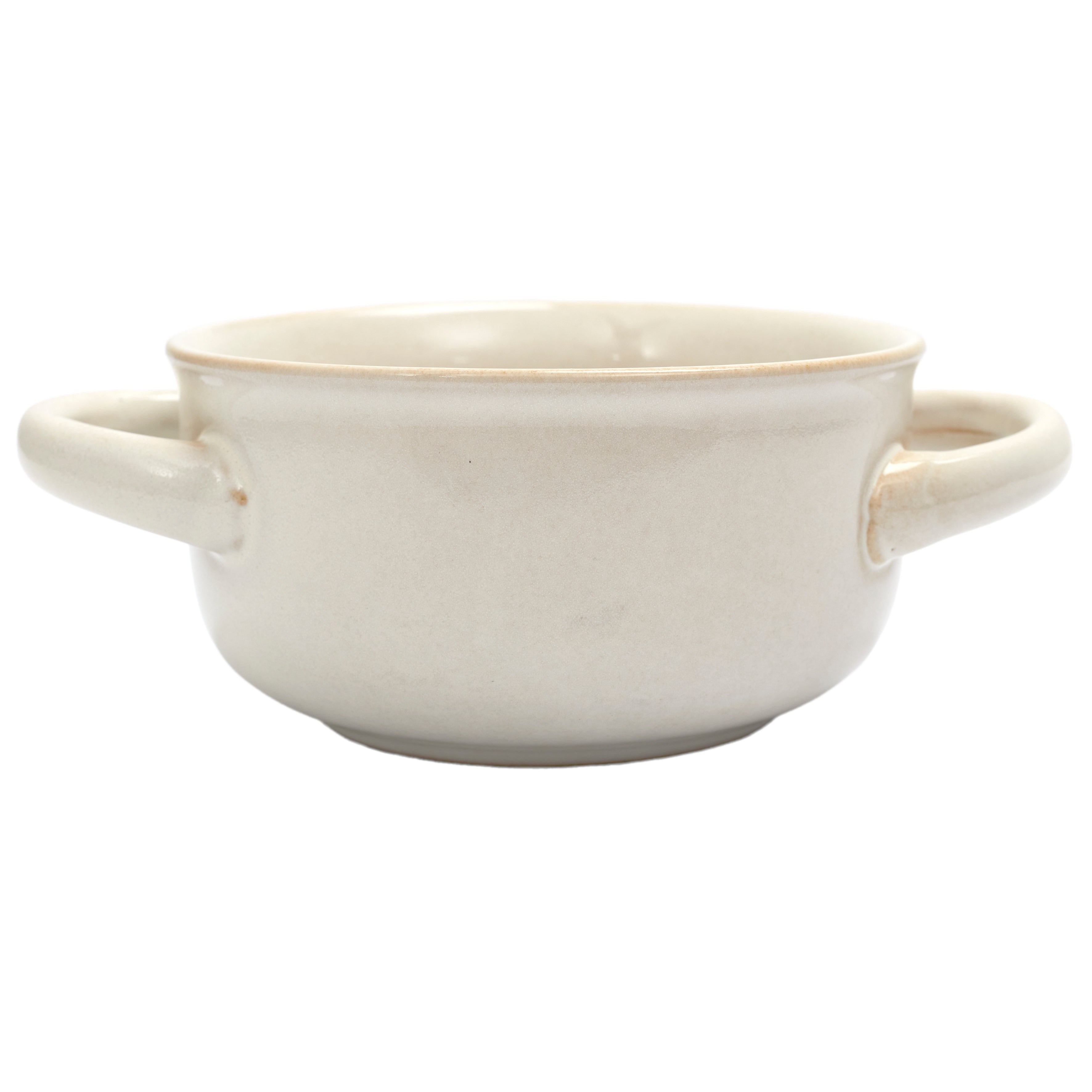BOL A SOUPE AU GRES DU TEMPS GRIS - LOT DE 6