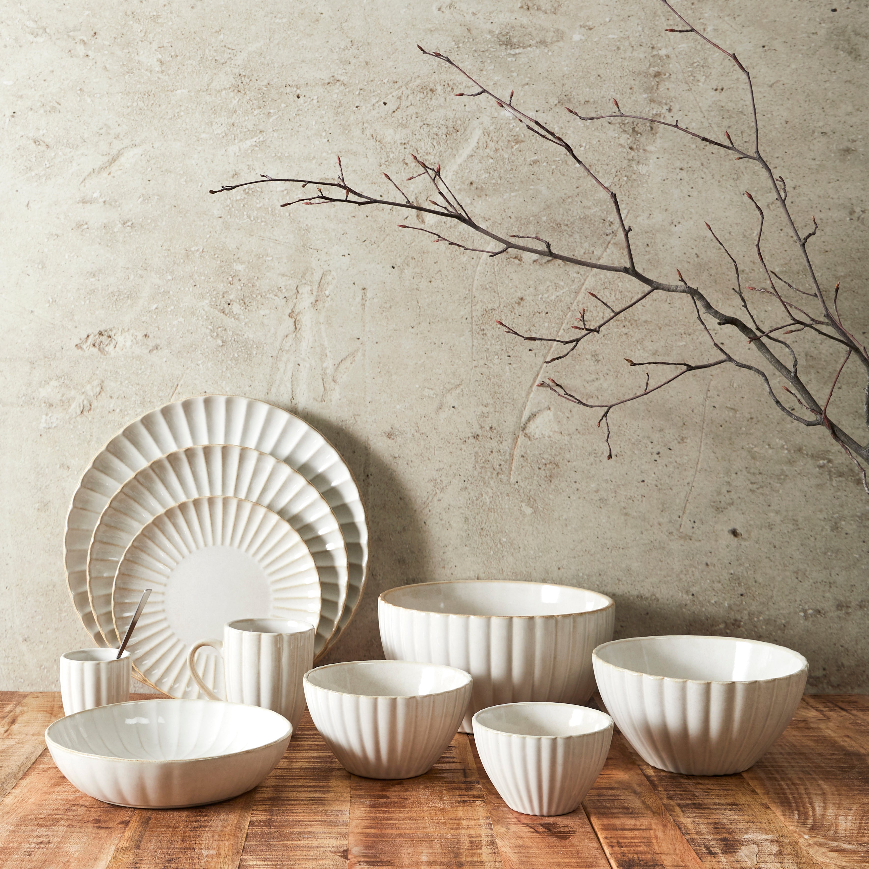 ASSIETTE VLORA D27CM - LOT DE 6